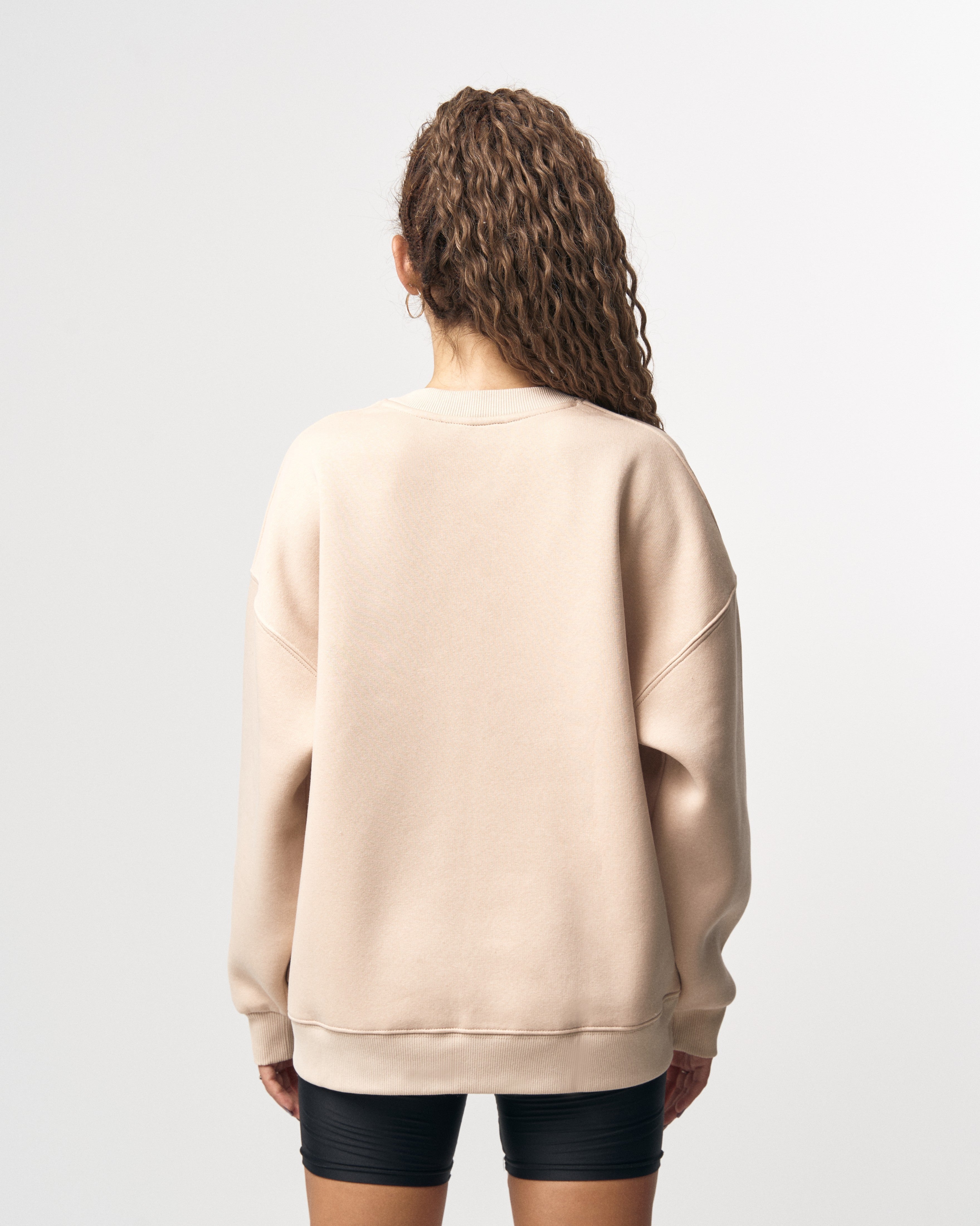Martin Valen Sweatshirt à Col Rond Oversize pour Femme | MV
