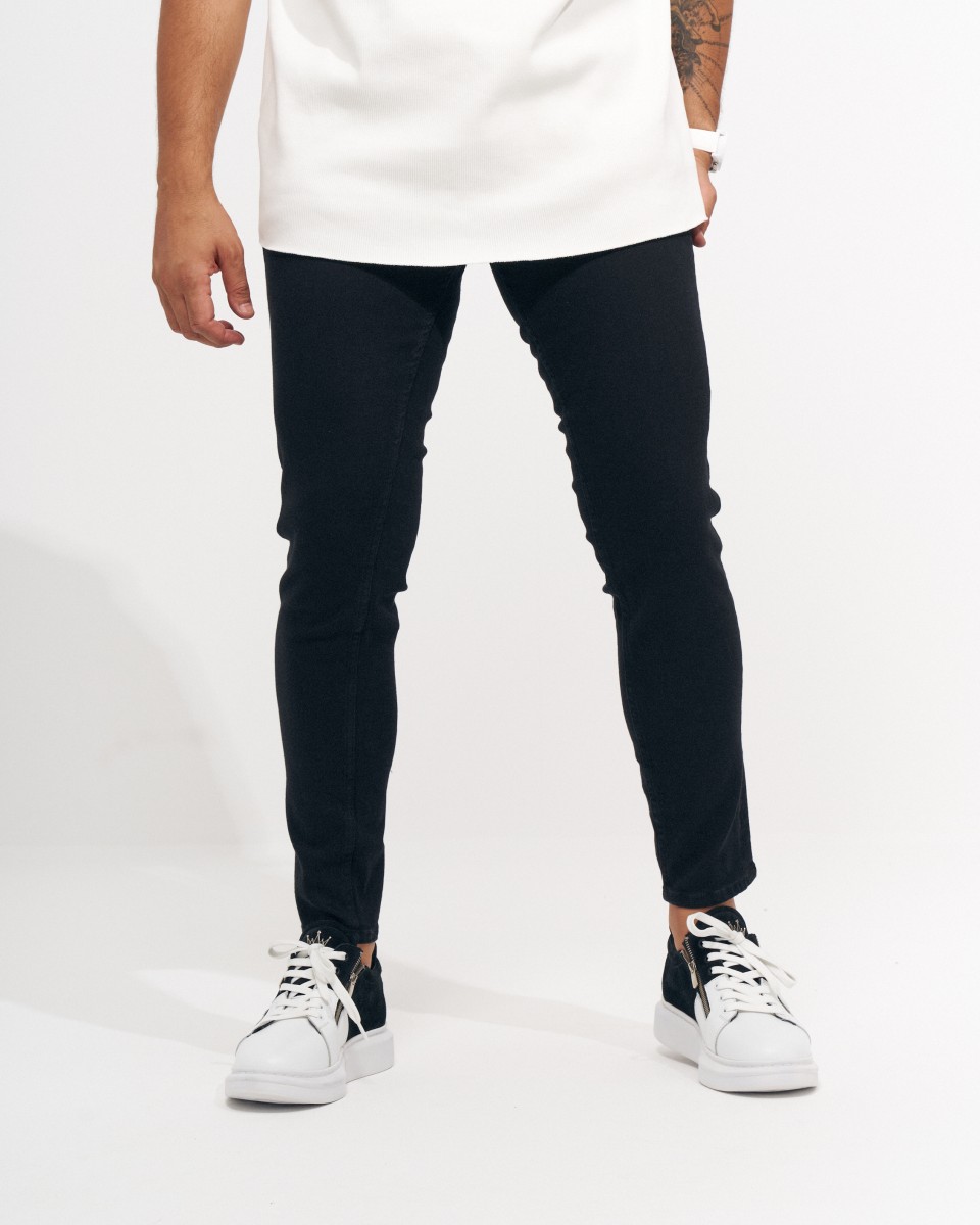 Heren Skinny Fit Zwarte Jeans | Martin Valen