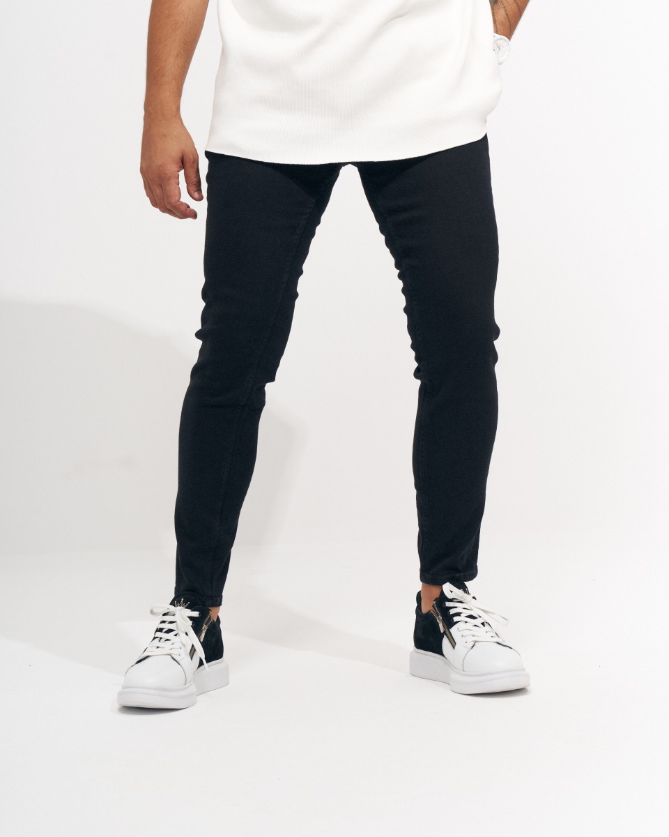 Heren Skinny Fit Zwarte Jeans | Martin Valen