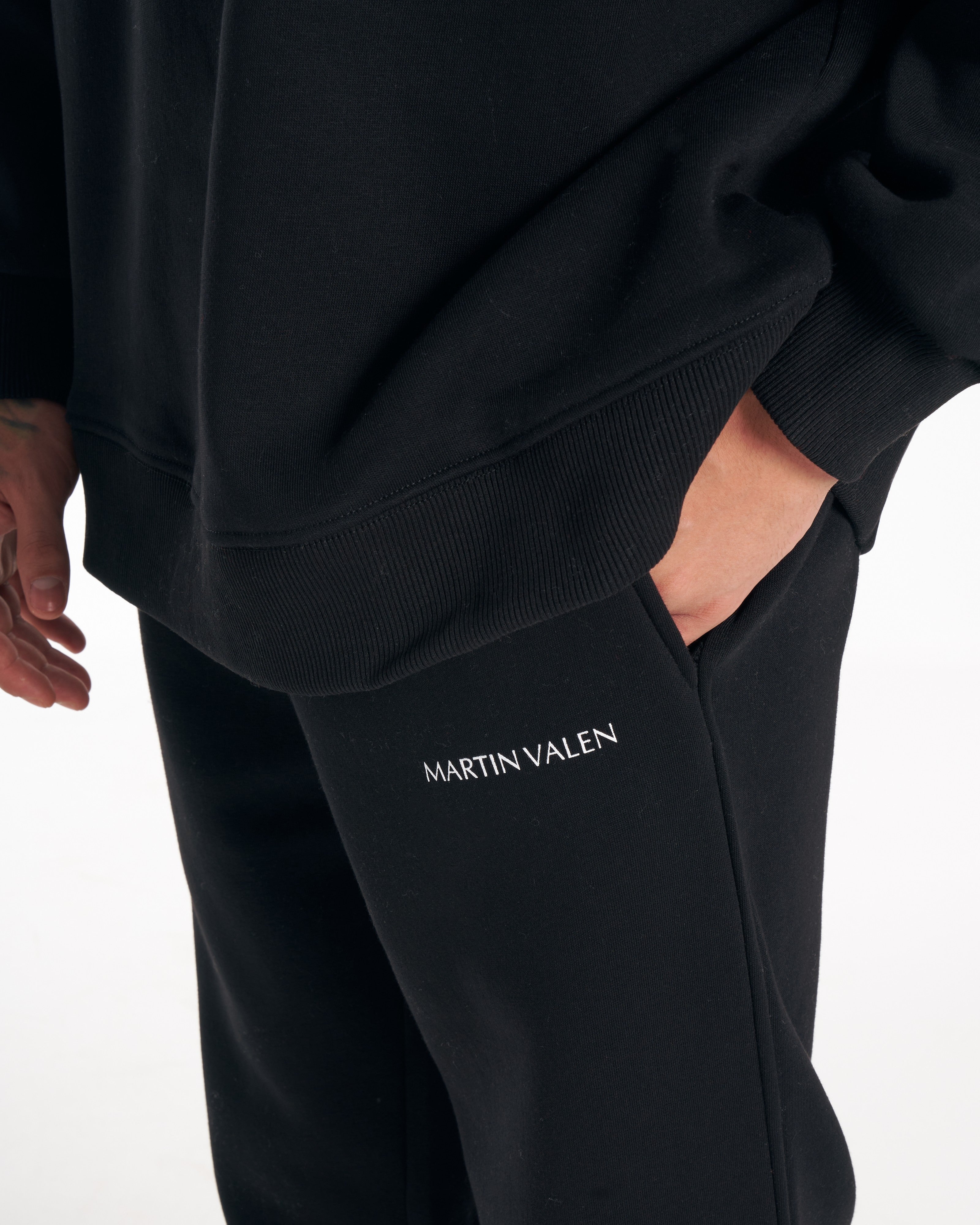 Conjunto de Fato de Treino com Sweatshirt Oversized do Designer | MV