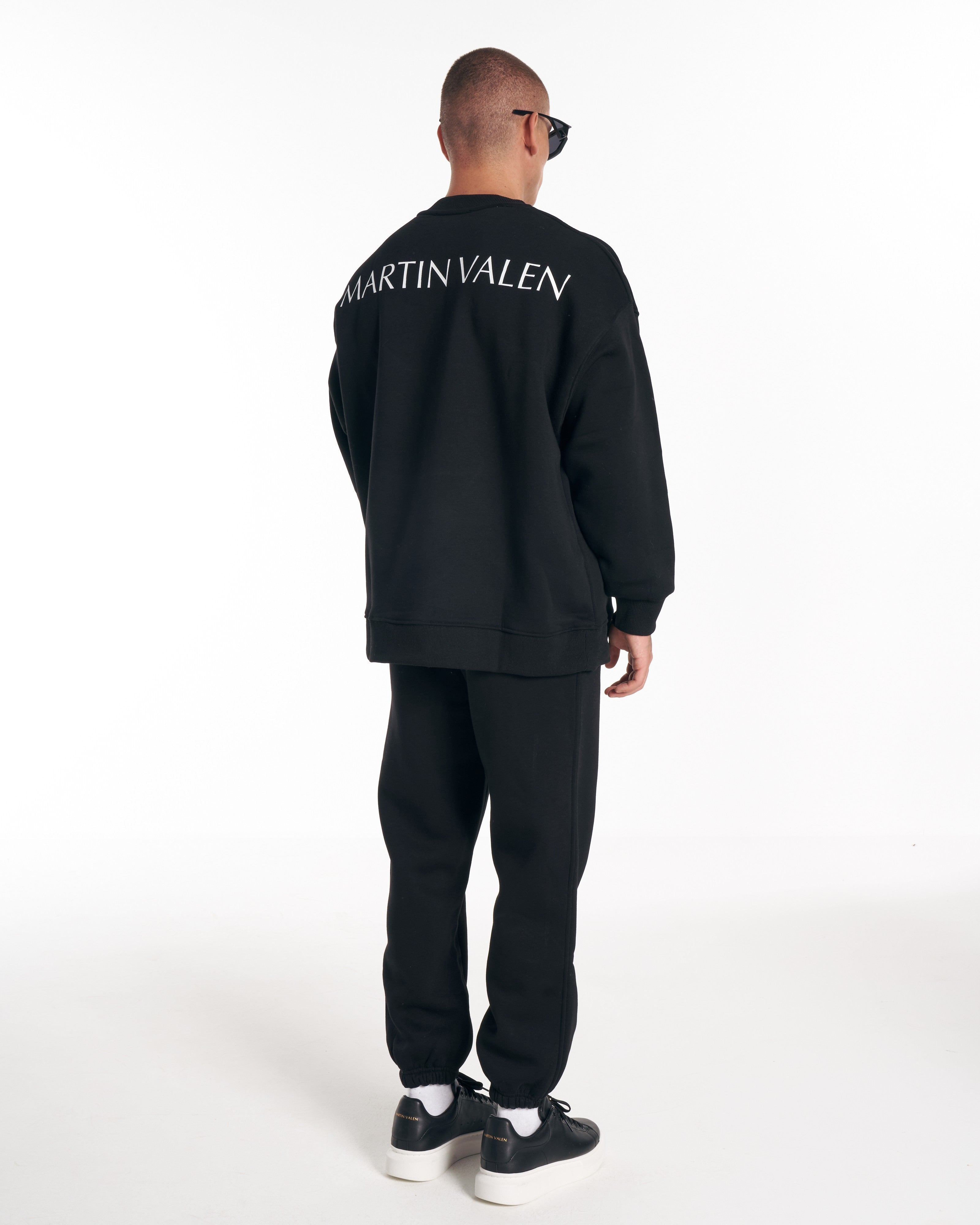 Conjunto de Fato de Treino com Sweatshirt Oversized do Designer | MV