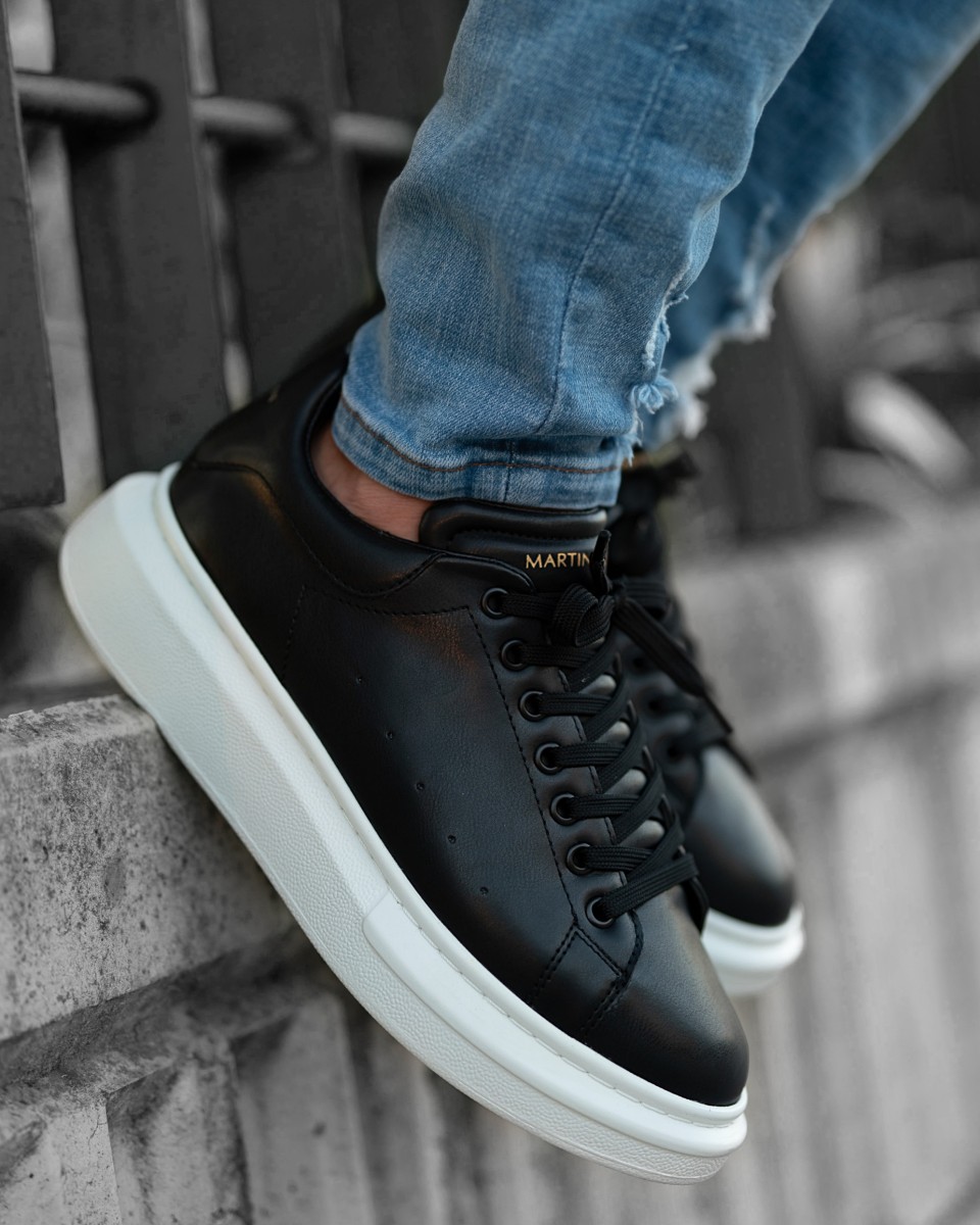 Chunky Sneakers Shoes Black | Martin Valen