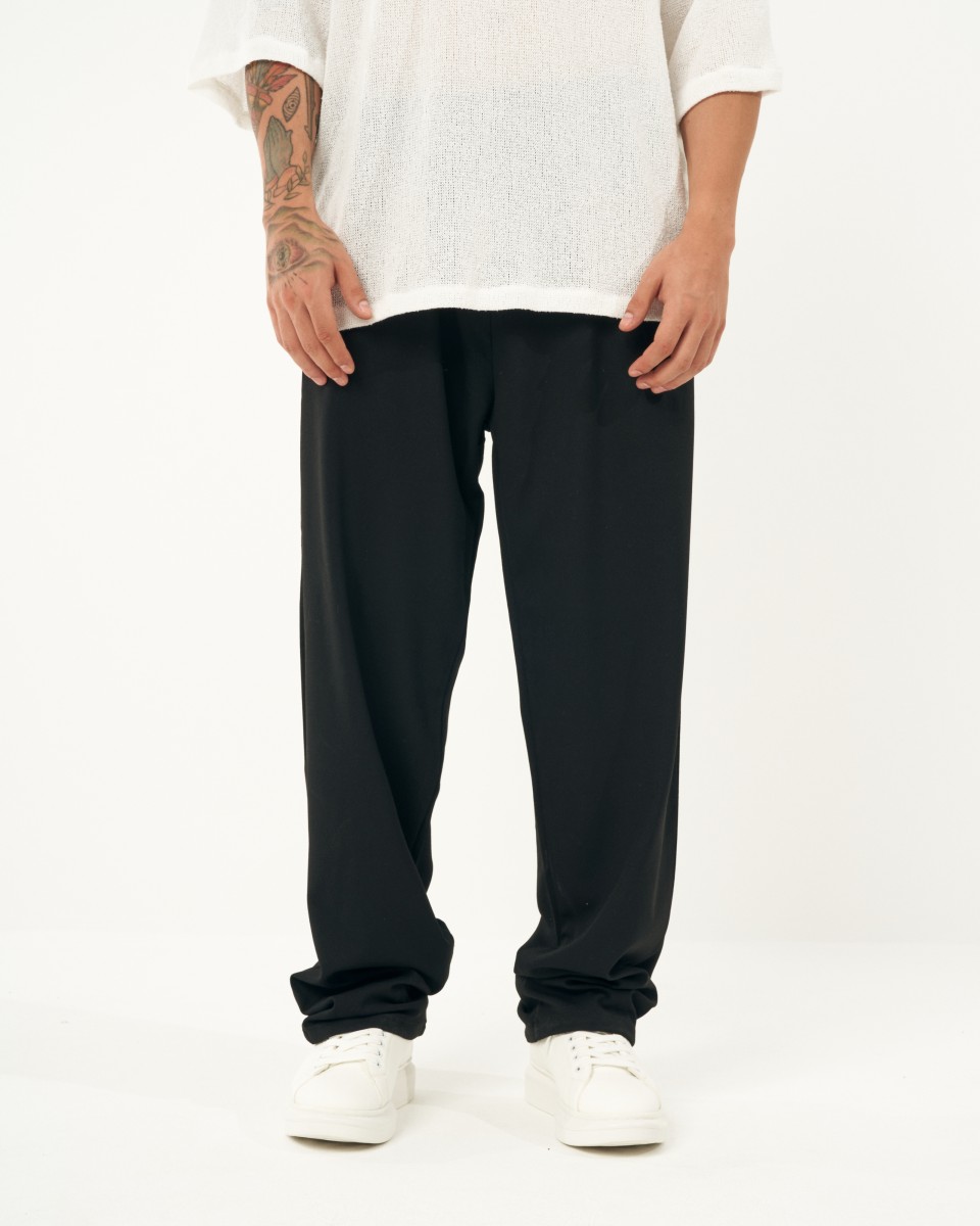 Men's Oversized Loose Fit Basic Sports Pants | Martin Valen
