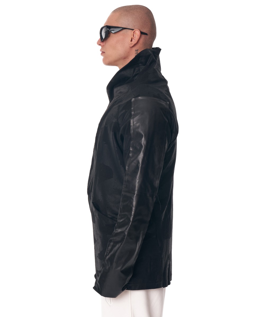 MV Premium Design Herren Cardigan mir Reißverschlüssen in schwarz | Martin Valen