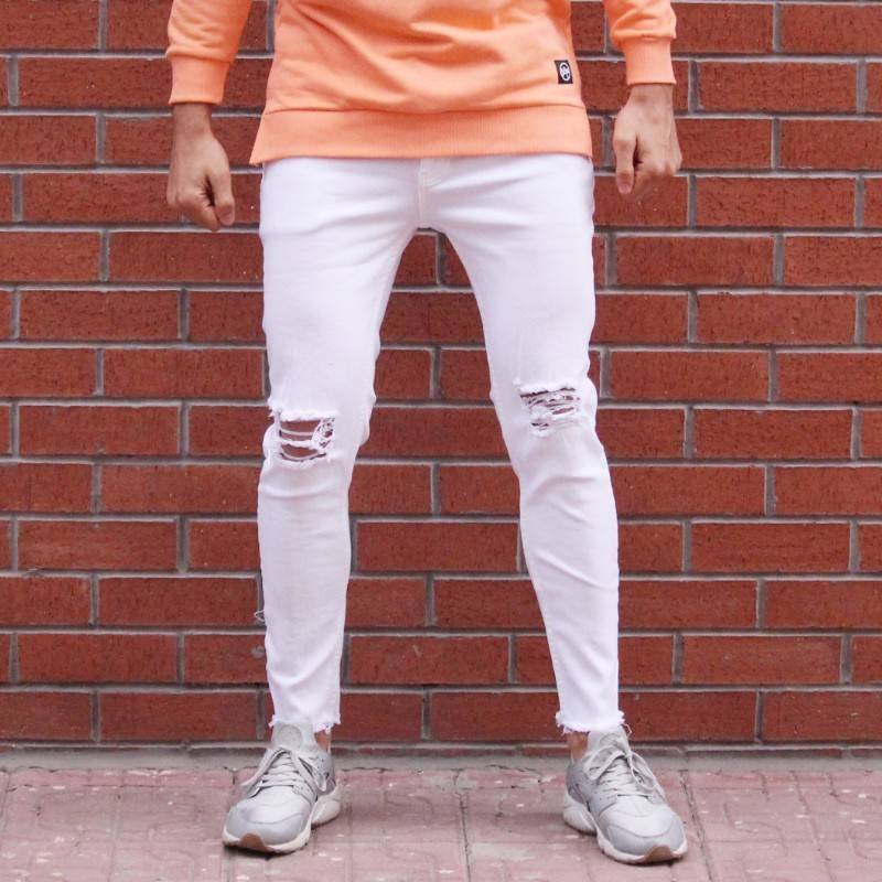 mens skinny jeans with knee rips