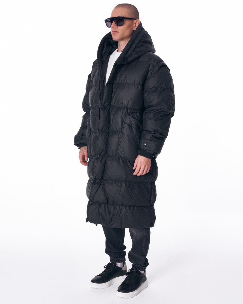 Дополнительно длинное пуховое пальто для мужчин | Martin Valen