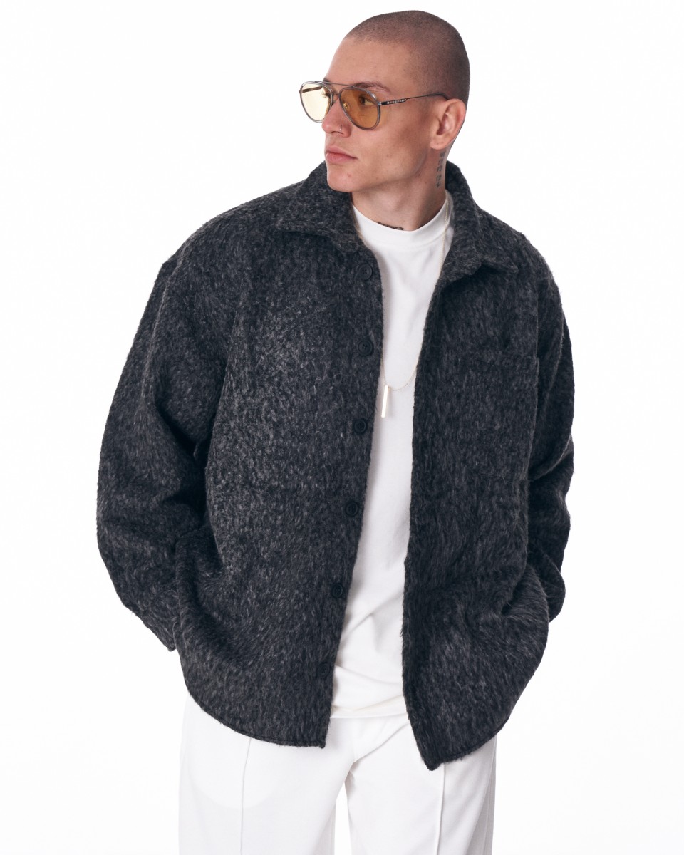 Men's Street Style Button Down Wool Cardigan | Martin Valen