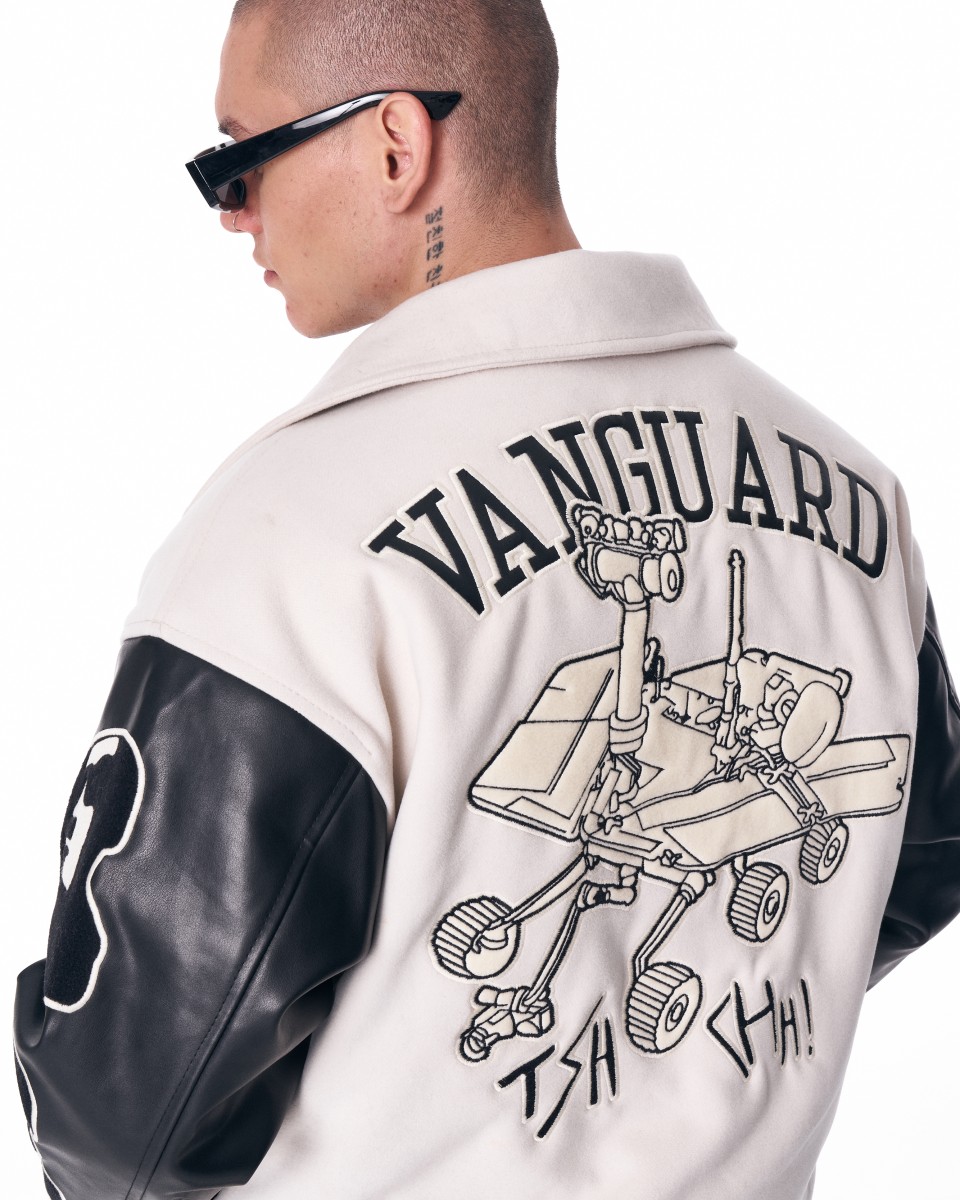 "Vanguard" Martin Valen Black and White Jacket | Martin Valen