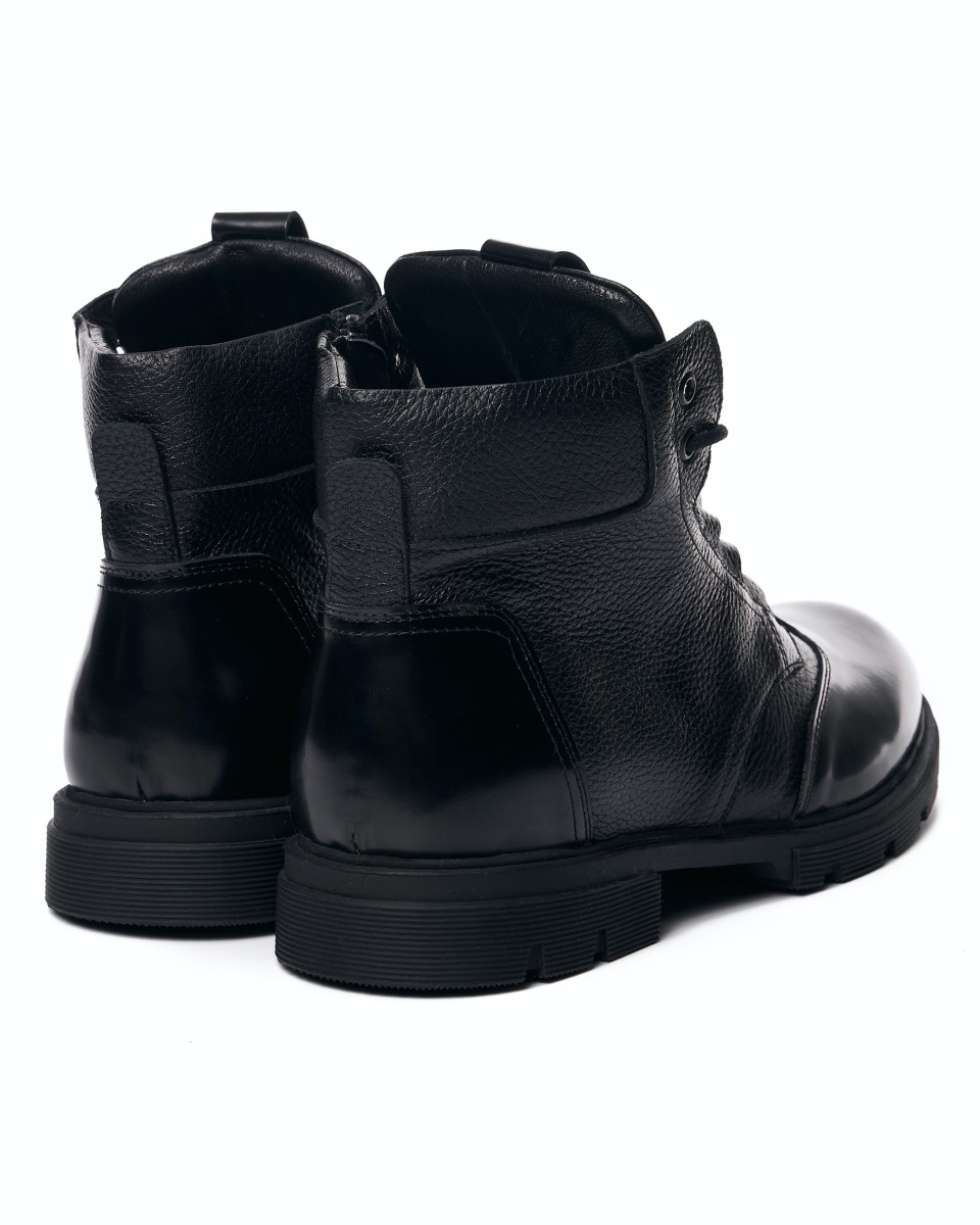 MV Black Ankle Boots For Men | Martin Valen