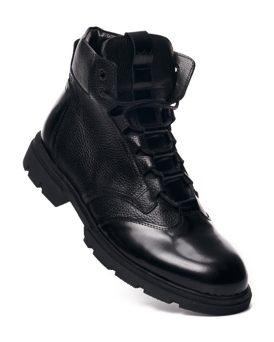 MV Black Ankle Boots For Men | Martin Valen