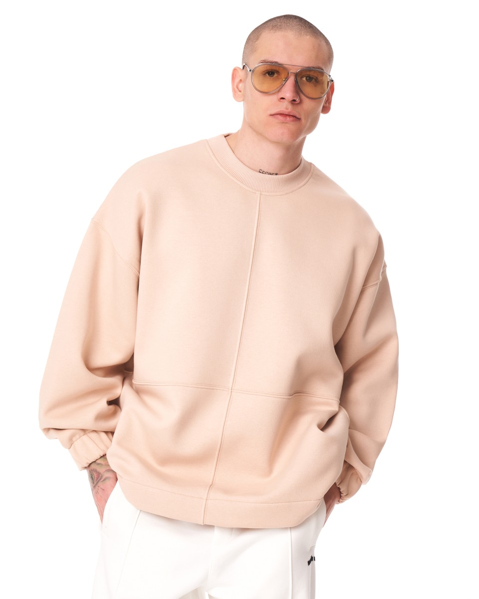 "CozyPlus" Oversized Sweatshirt voor Mannen | Martin Valen