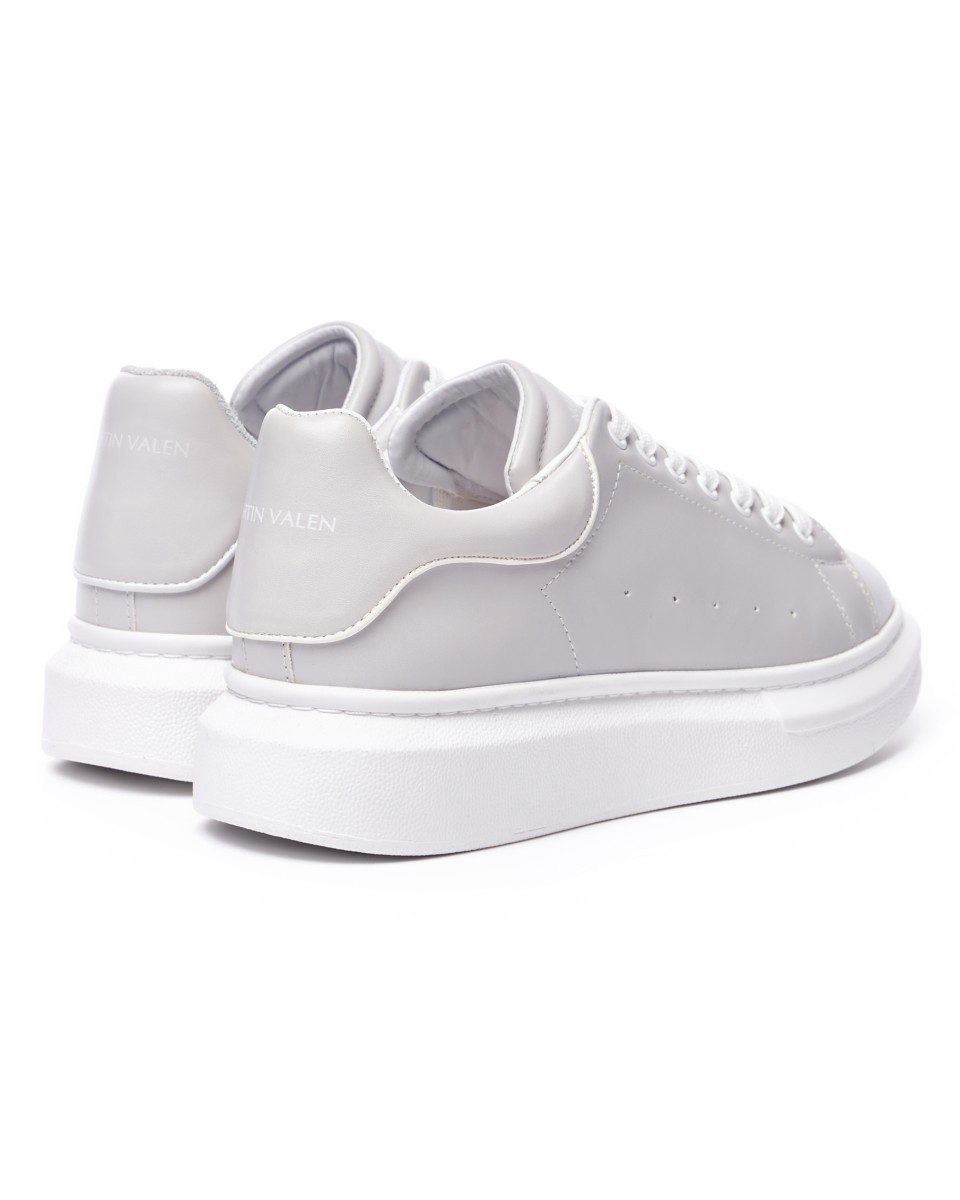 Chunky Sneakers voor Heren in Grijs-Wit | Martin Valen