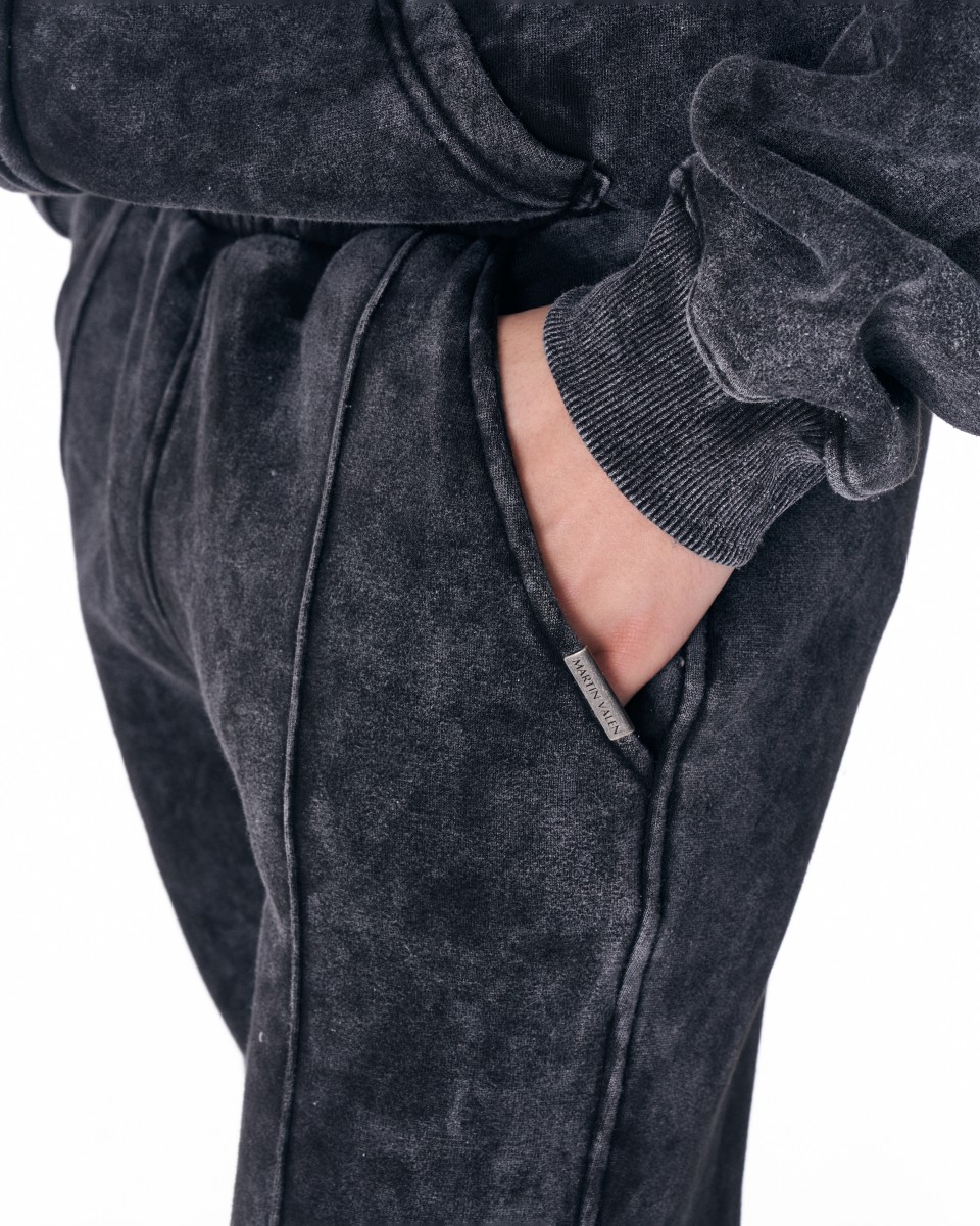 Urban Style Washed Anthracite Tracksuit | Martin Valen