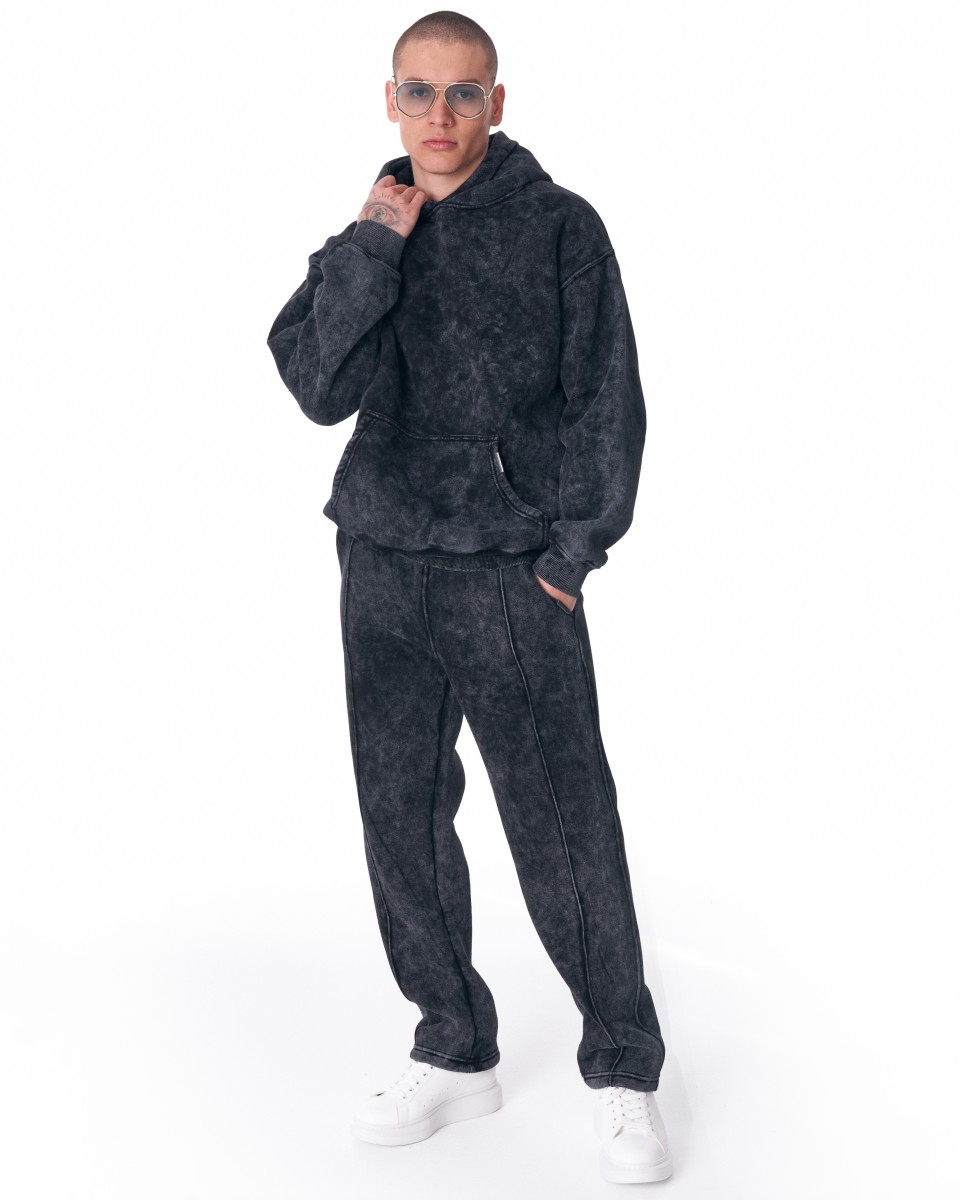 Tracksuit Urban Style Anthracite Lavé
