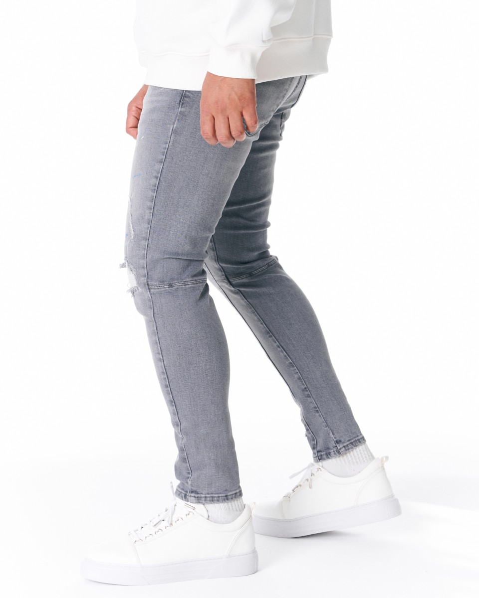Jeans met Verfspattenlook | Martin Valen