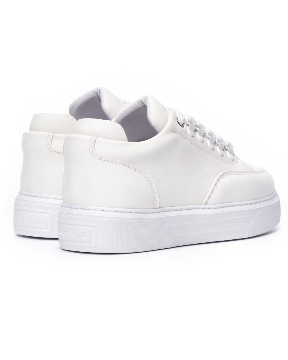 Women's Low Top Sneakers Shoes White | Martin Valen