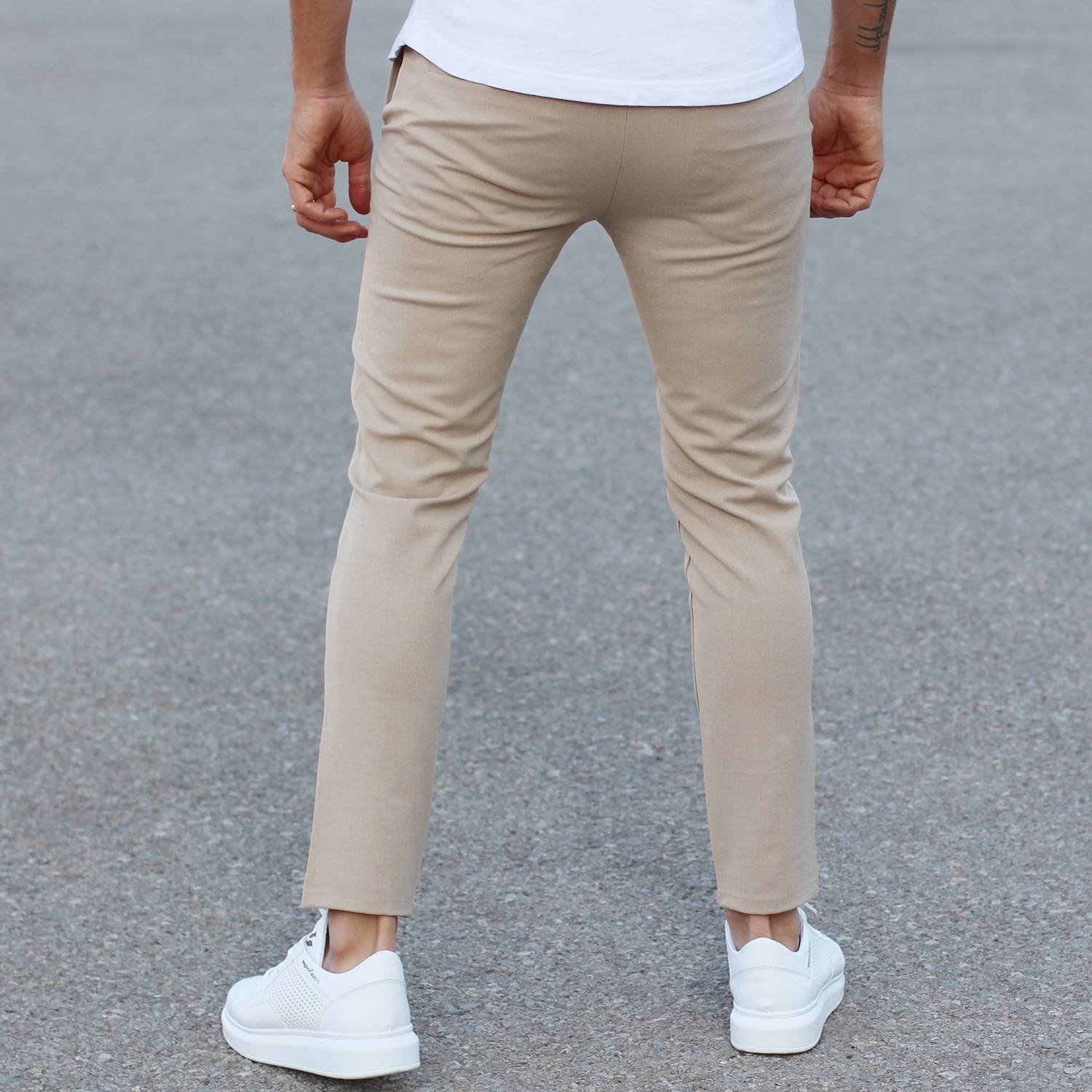 Comfort Smart-Wear Pants in Beige