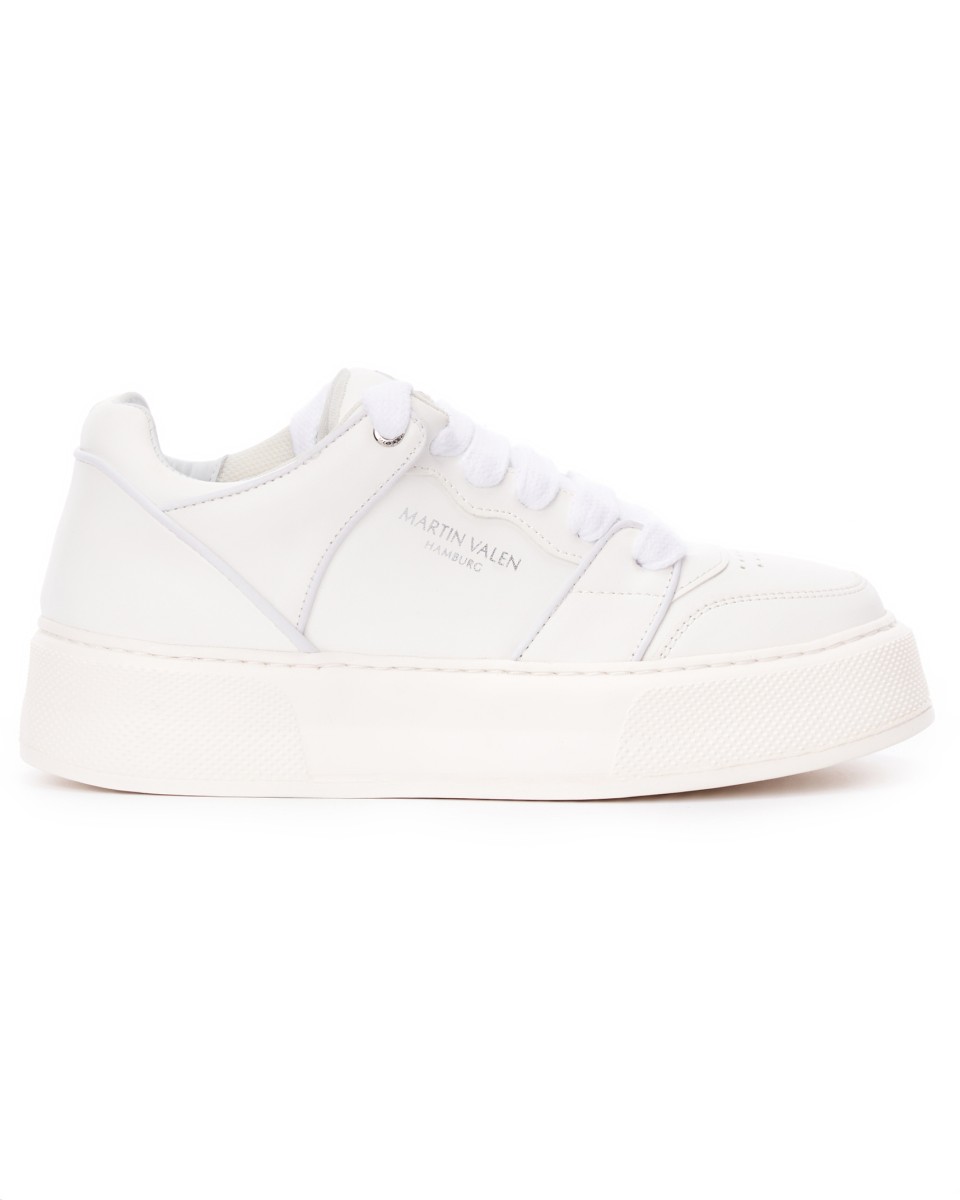 Men's High Trainers in White