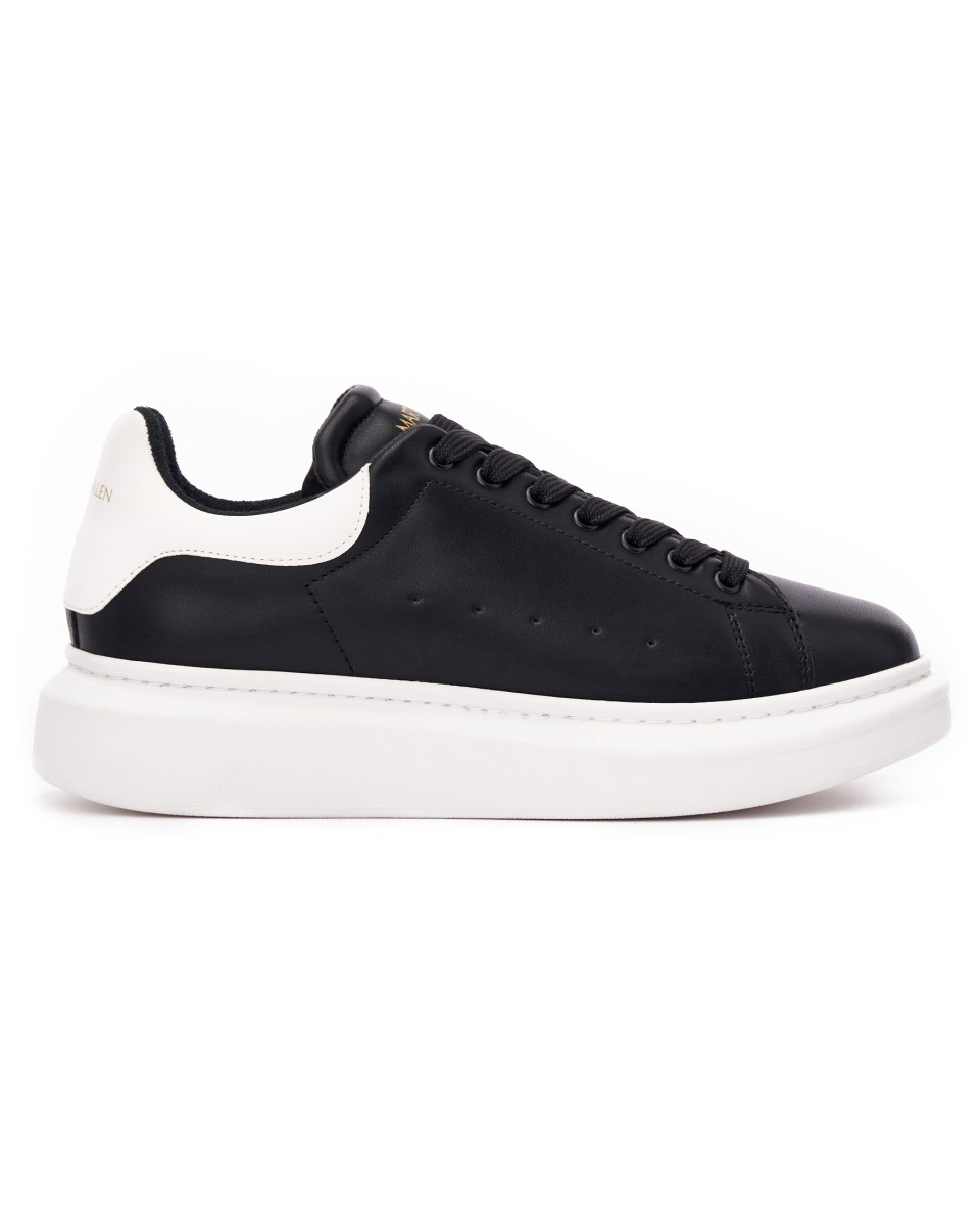 Chunky Sneakers Shoes Black-White