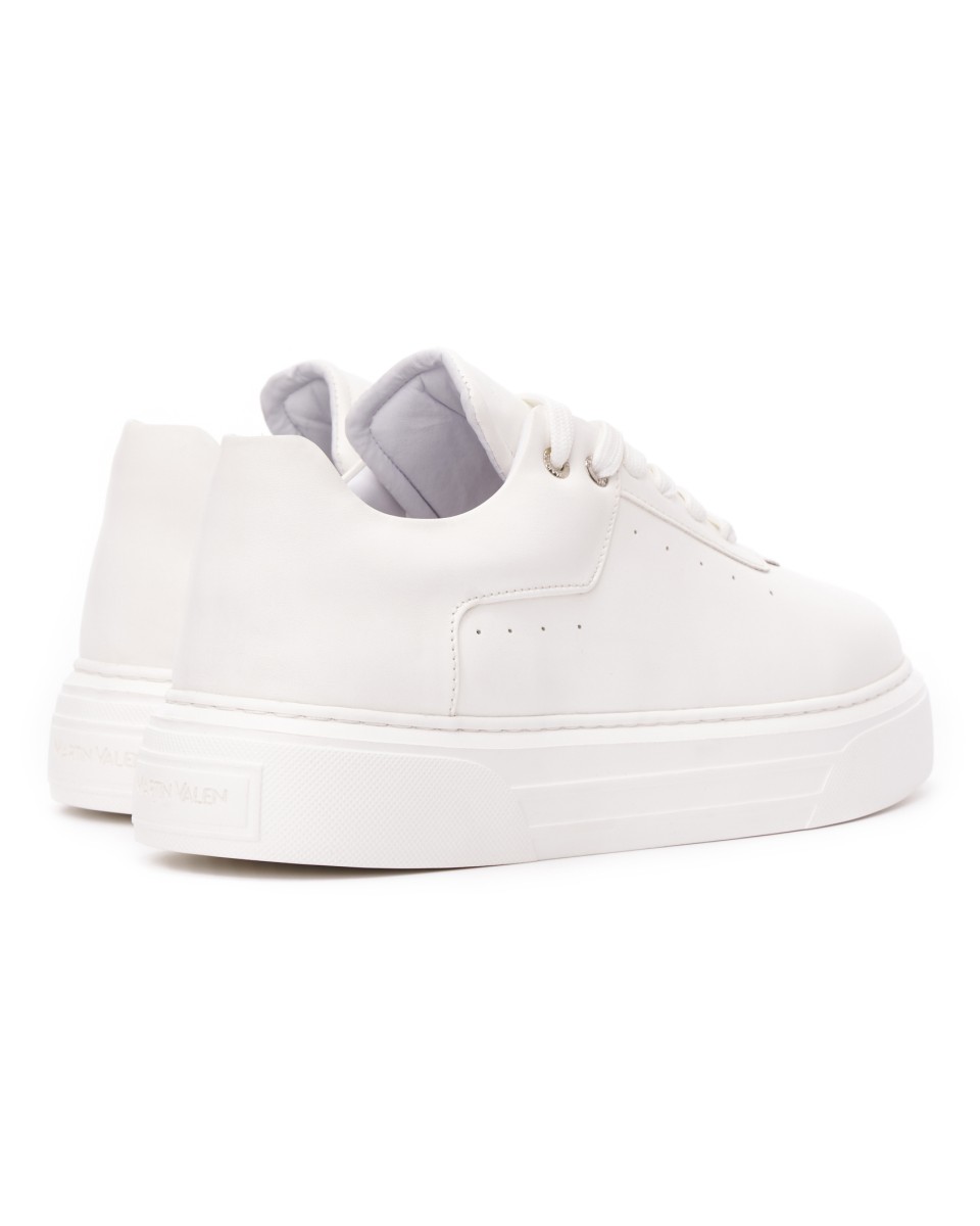 Men’s Casual Sneakers Breathable Shoes White | Martin Valen