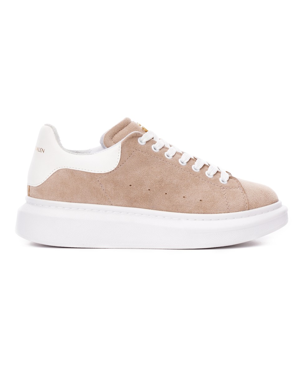 Chunky Sneakers Shoes Beige