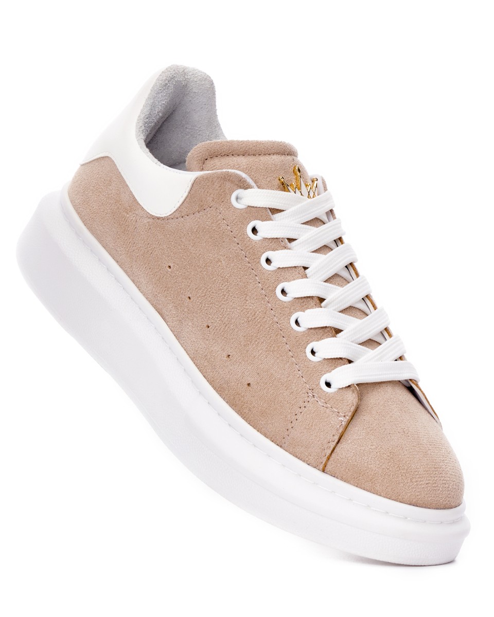 Chunky Sneakers Shoes Beige | Martin Valen