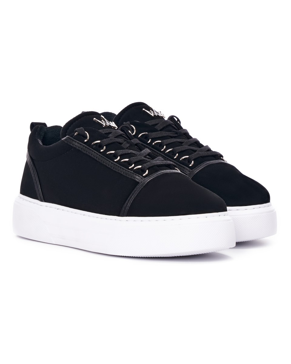 Cercocita Women's Casual Shoes with Crown in Black | Martin Valen