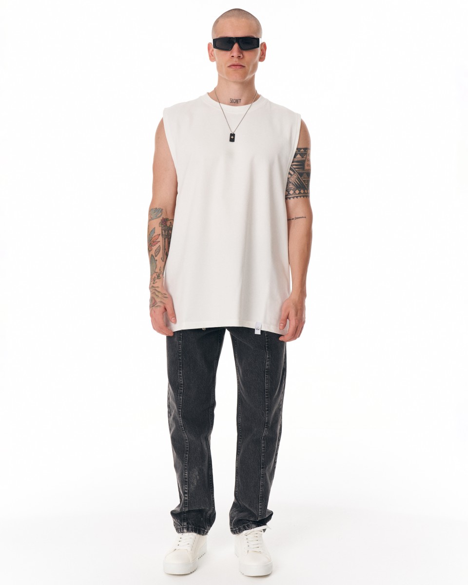 Urban Style T-shirt Uni Sans Manches | Martin Valen