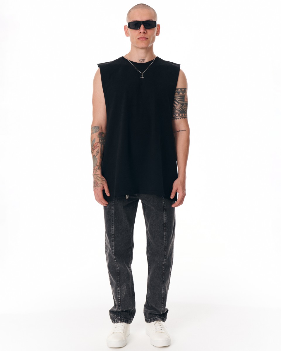 Urban Style Sleeveless Plain T-shirt | Martin Valen