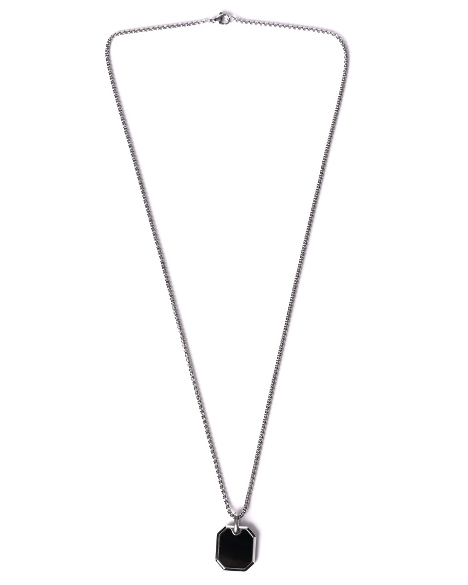 Dark Cube Street Style Necklace