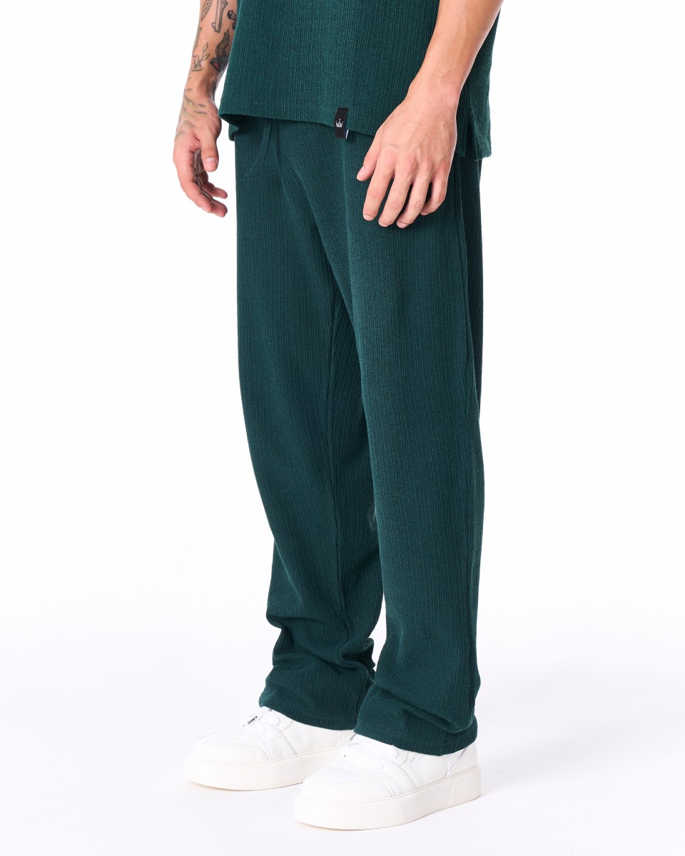 Breeze Fit Men's Tracksuit in Dark Green