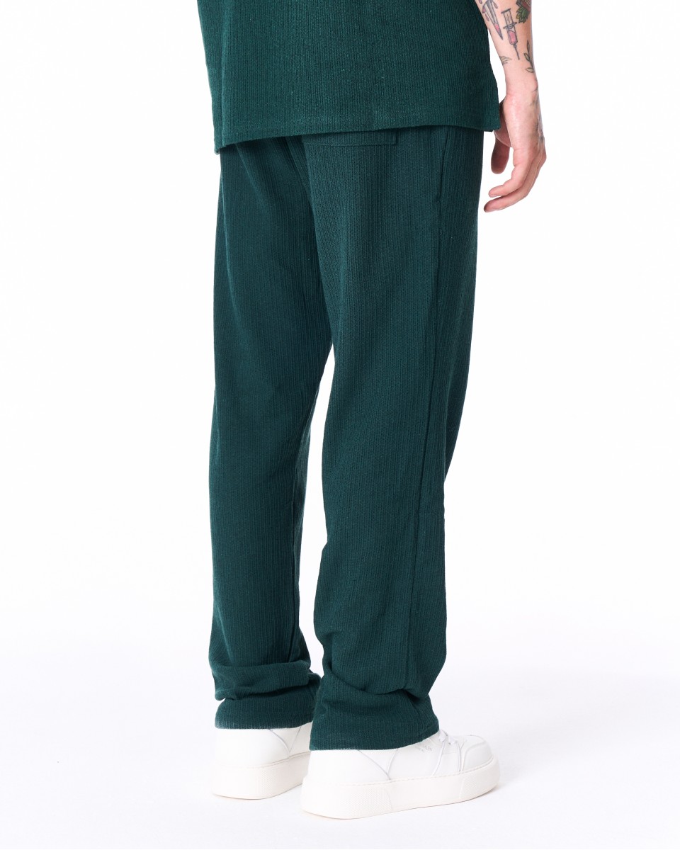 Breeze Fit Men's Tracksuit in Dark Green