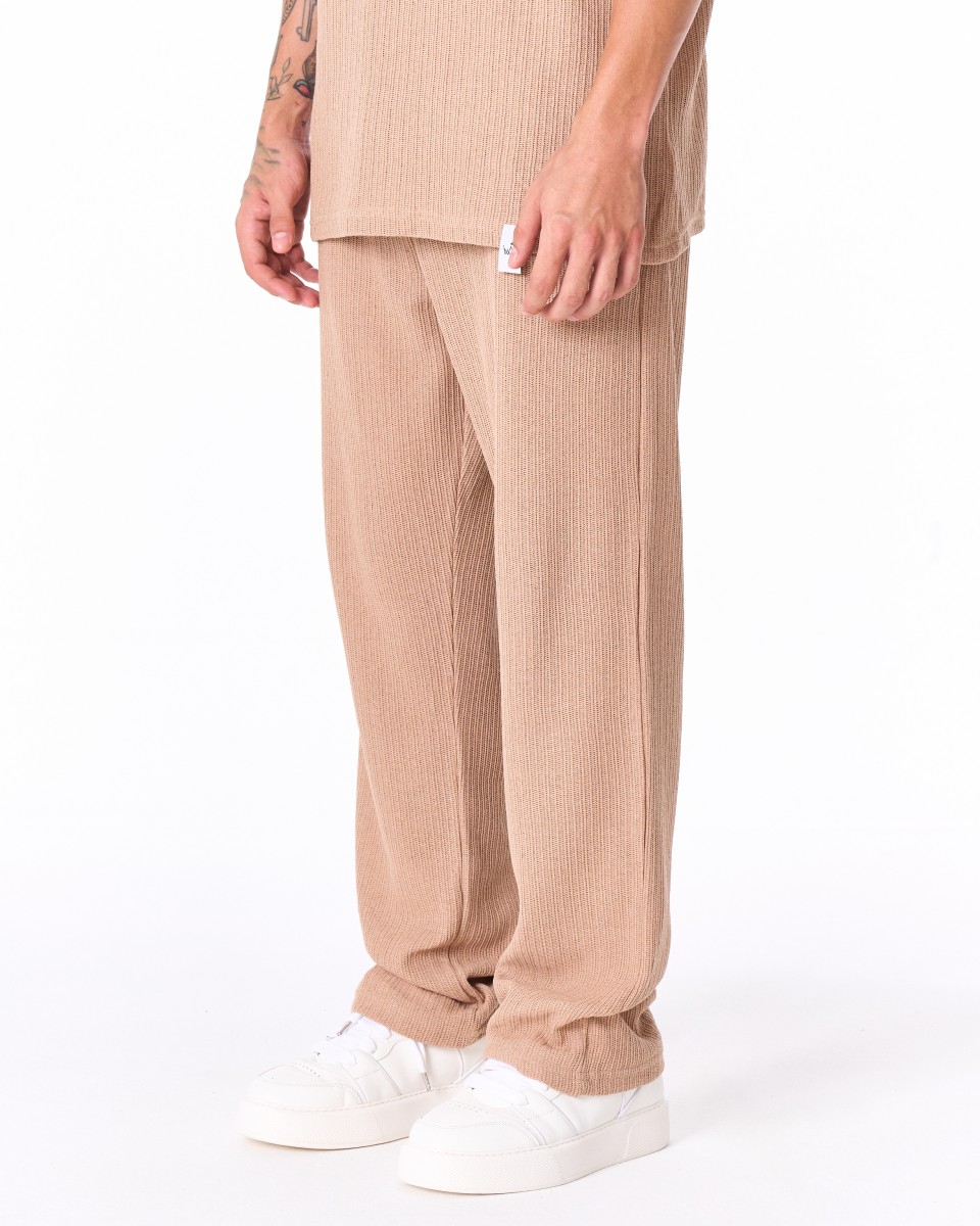 Breeze Fit Men's Tracksuit in Beige