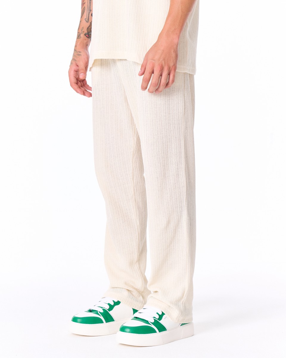 Breeze Fit Men's Tracksuit in White