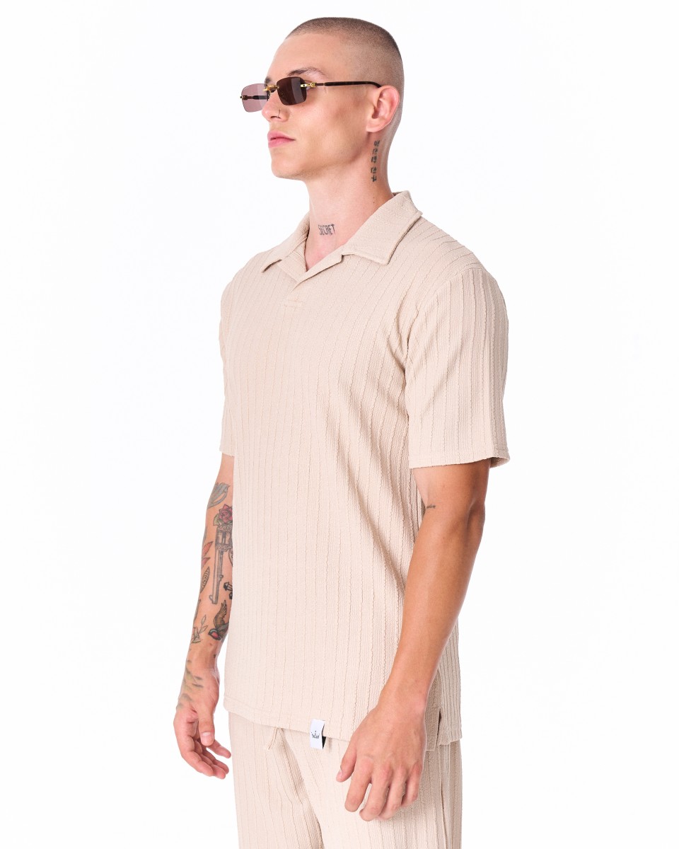 Chándal Hombre Breeze Fit en Crema