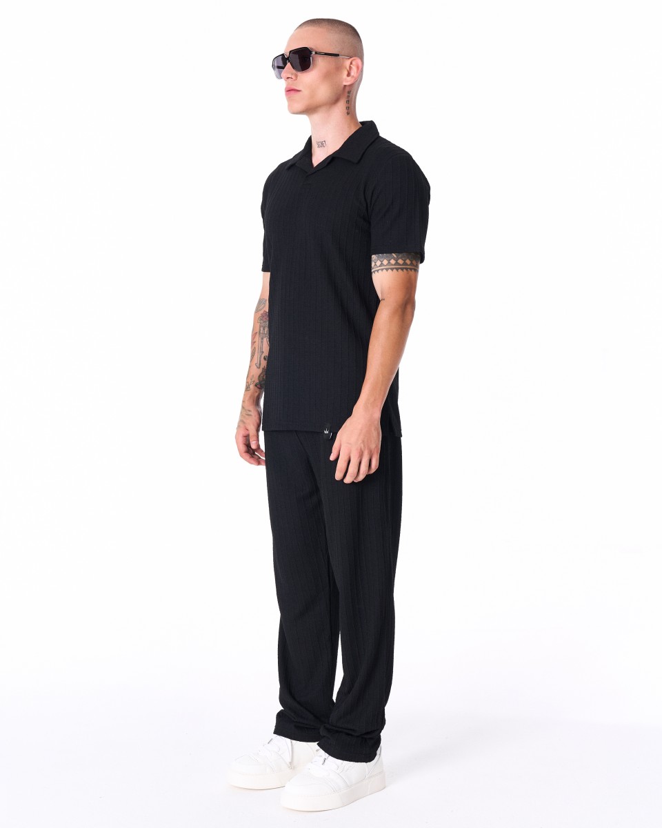 Breeze Fit Men's Tracksuit in Black