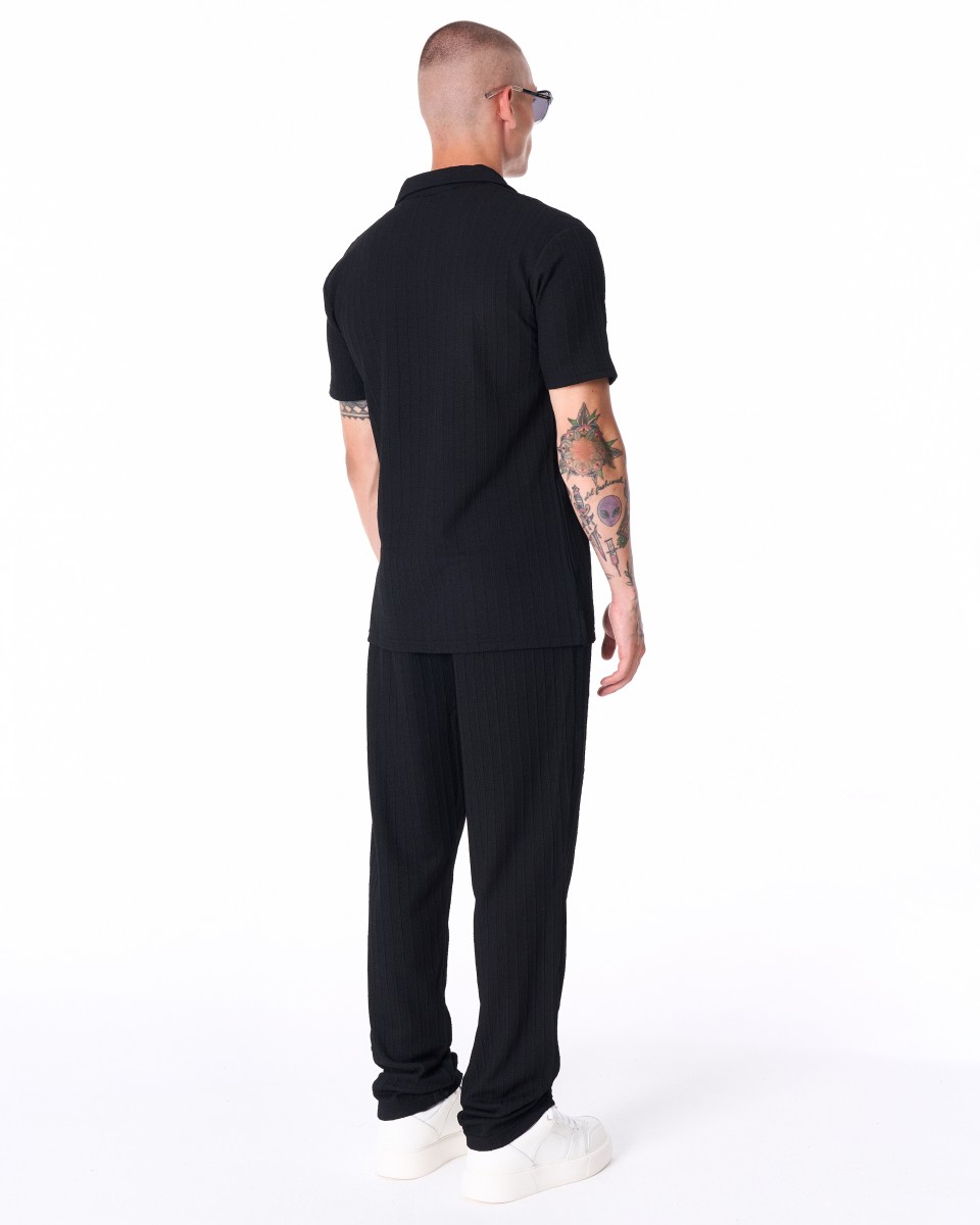 Breeze Fit Men's Tracksuit in Black