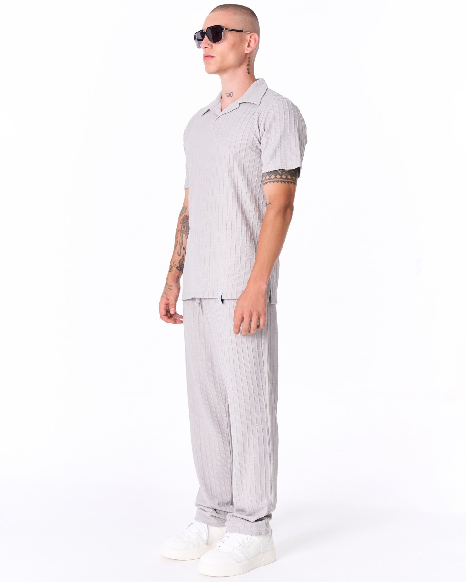 Conjunto Esportivo Masculino Breeze Fit Cinza