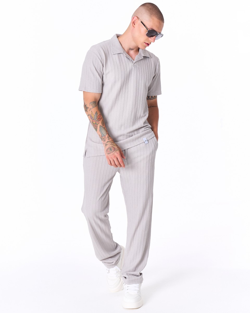 Conjunto Esportivo Masculino Breeze Fit Cinza