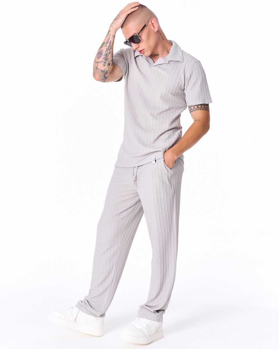 Breeze Fit Men's Tracksuit in Gray