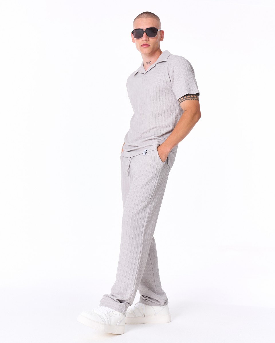 Breeze Fit Men's Tracksuit in Gray