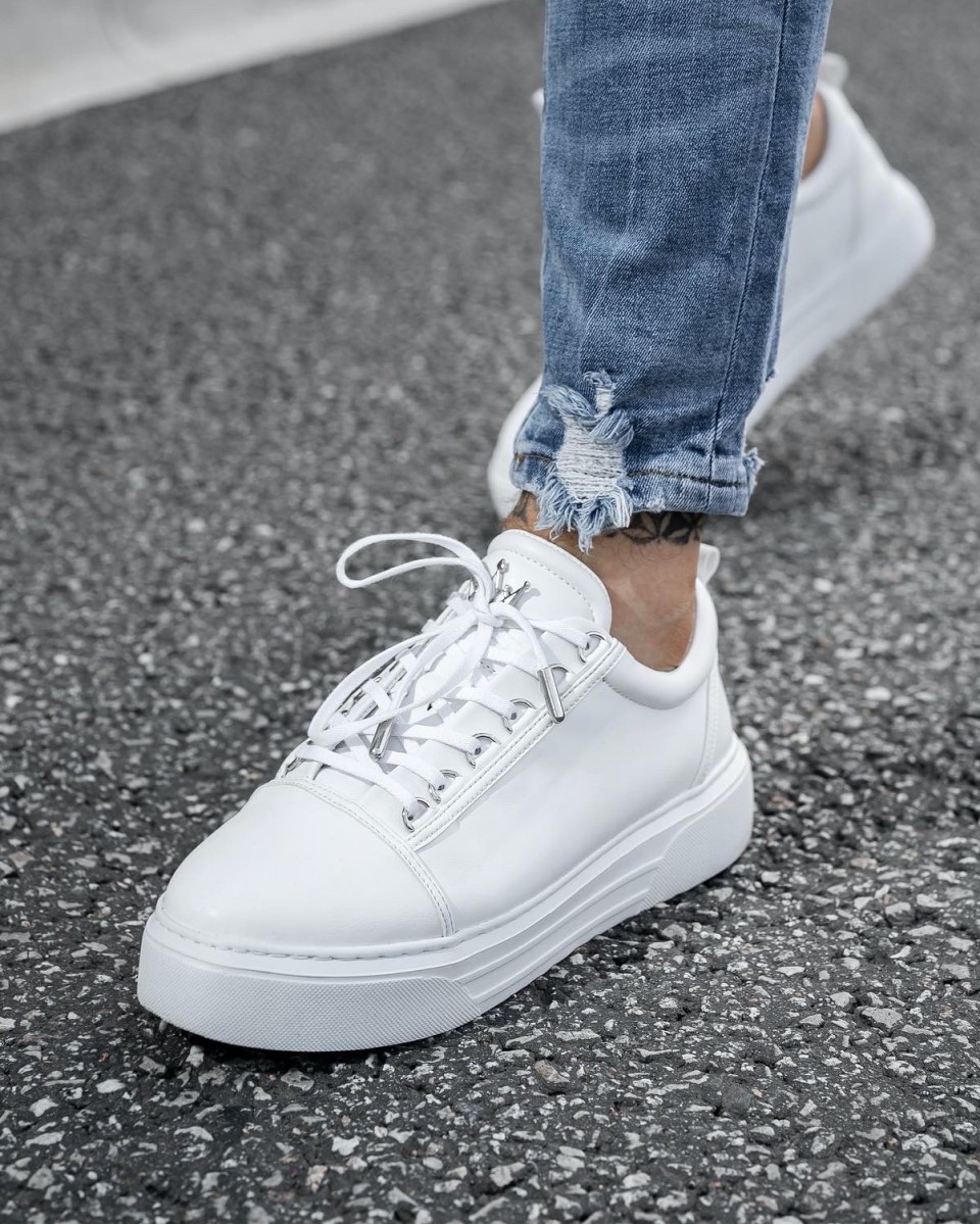 Zapatillas de Deporte para Hombre Casual Trine Blanco - Blanco