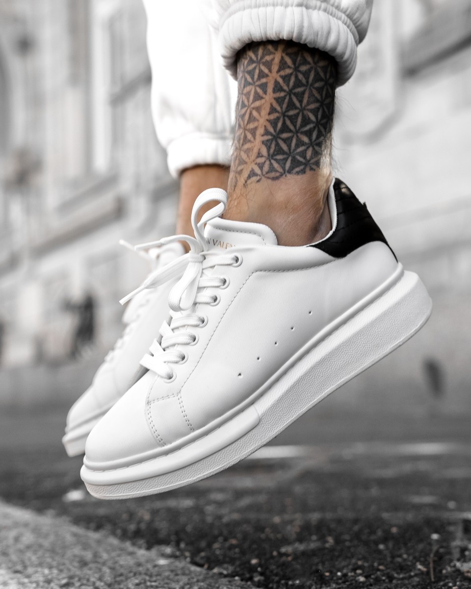 V-Harmony Sneakers con Suola Alta - Bianco