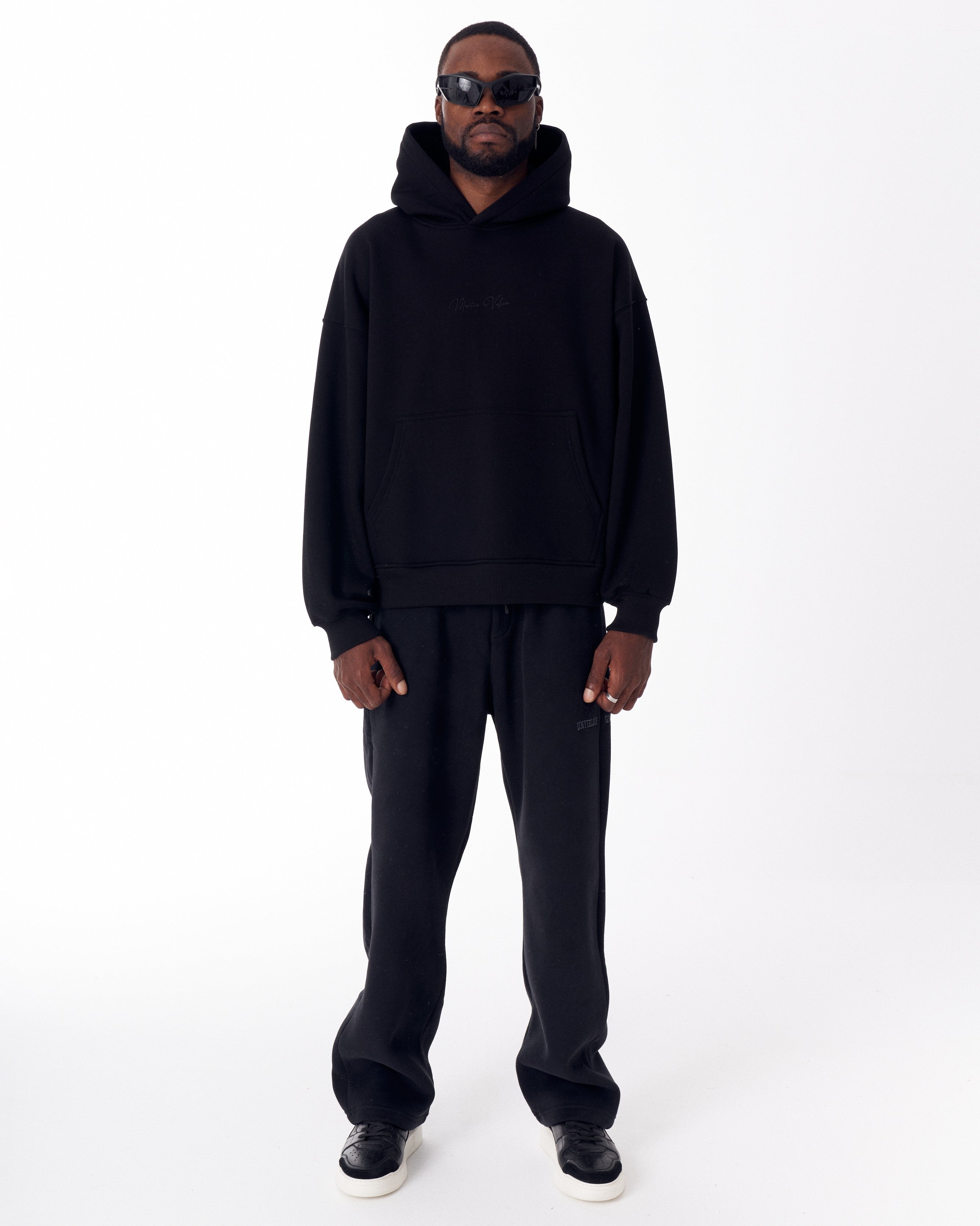 Monarch Loop Herren Hoodie in Schwarz | Martin Valen