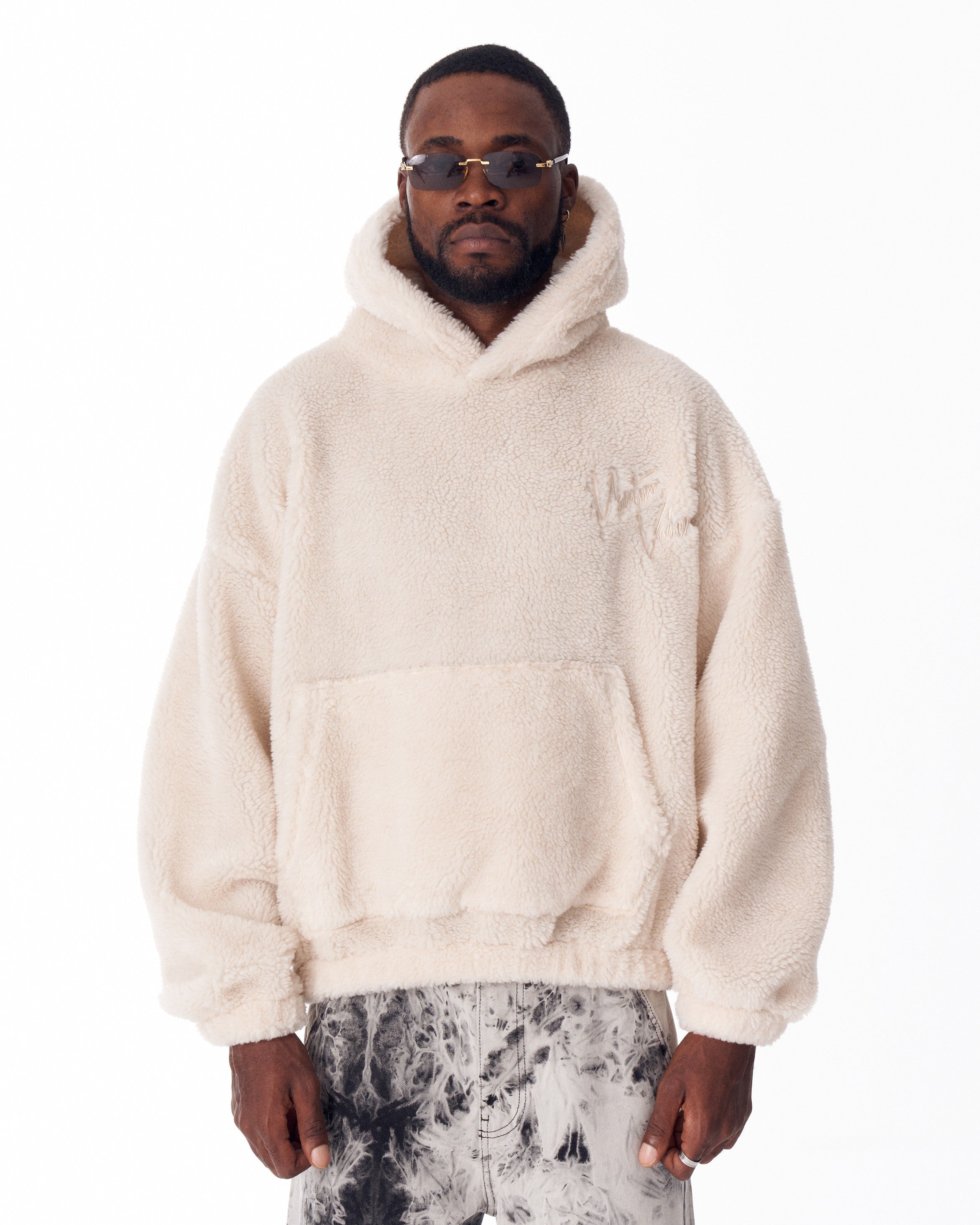 Beige Hoodie