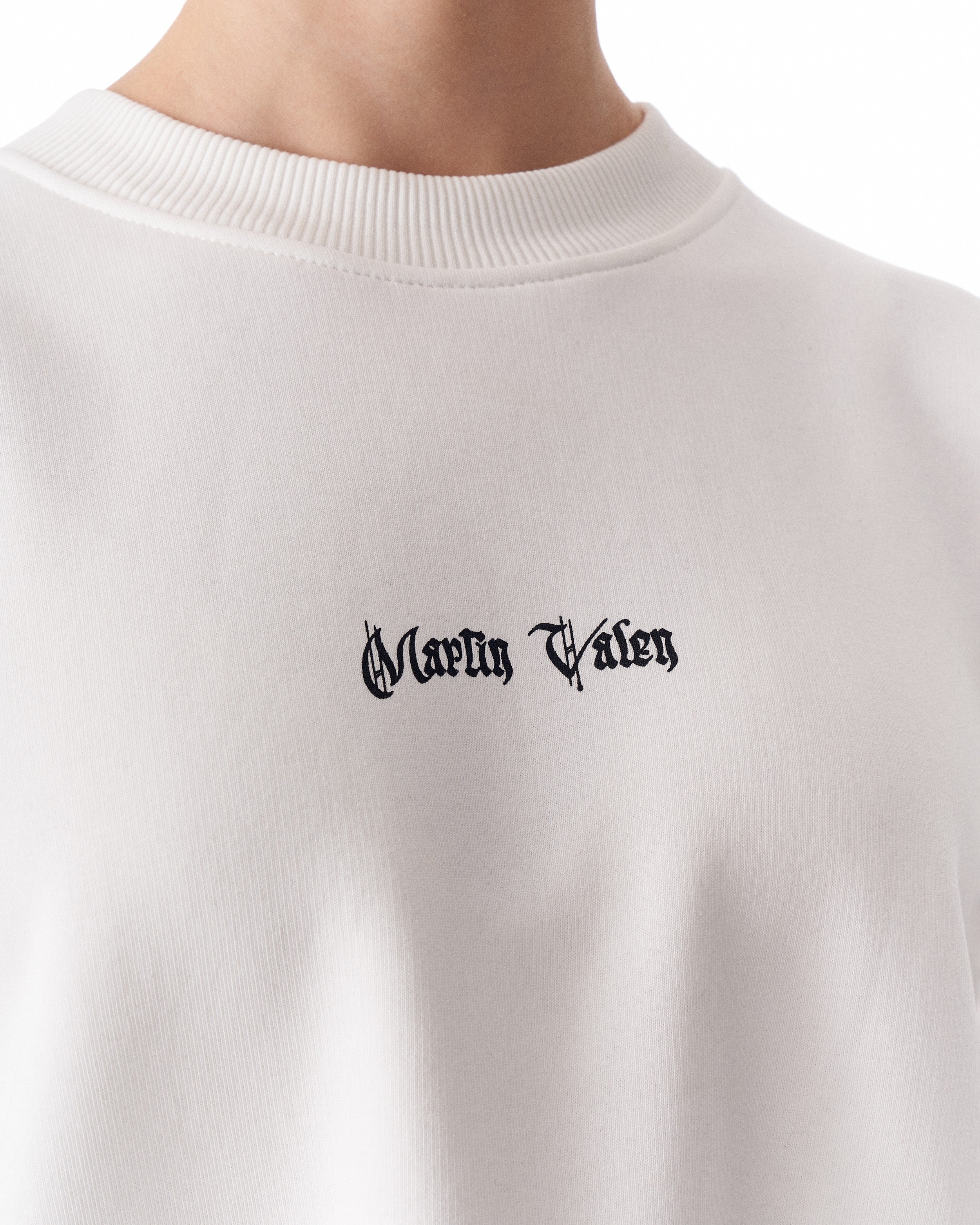 Sudadera Blanca Heritage Fusion para Mujer | MV