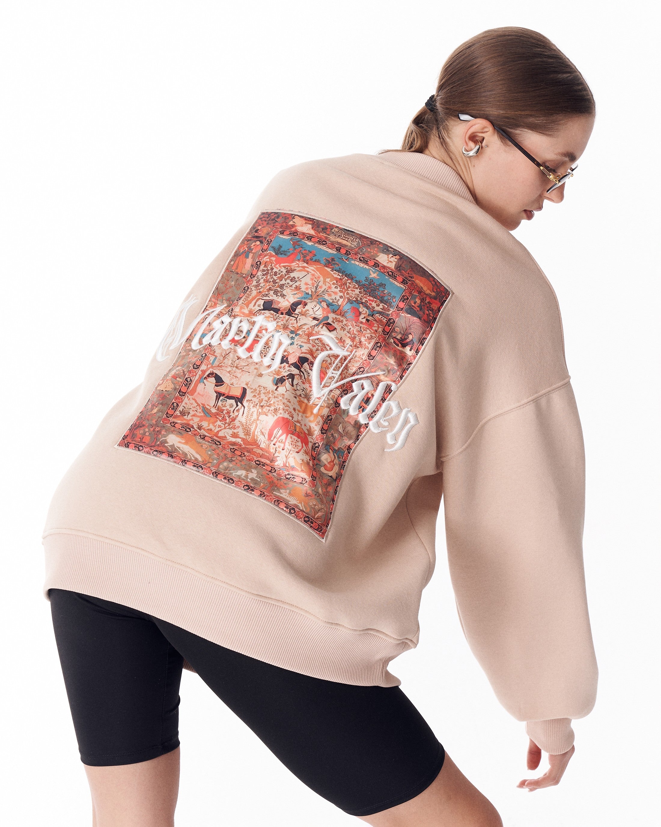 Heritage Fusion Beiges Sweatshirt für Damen | MV