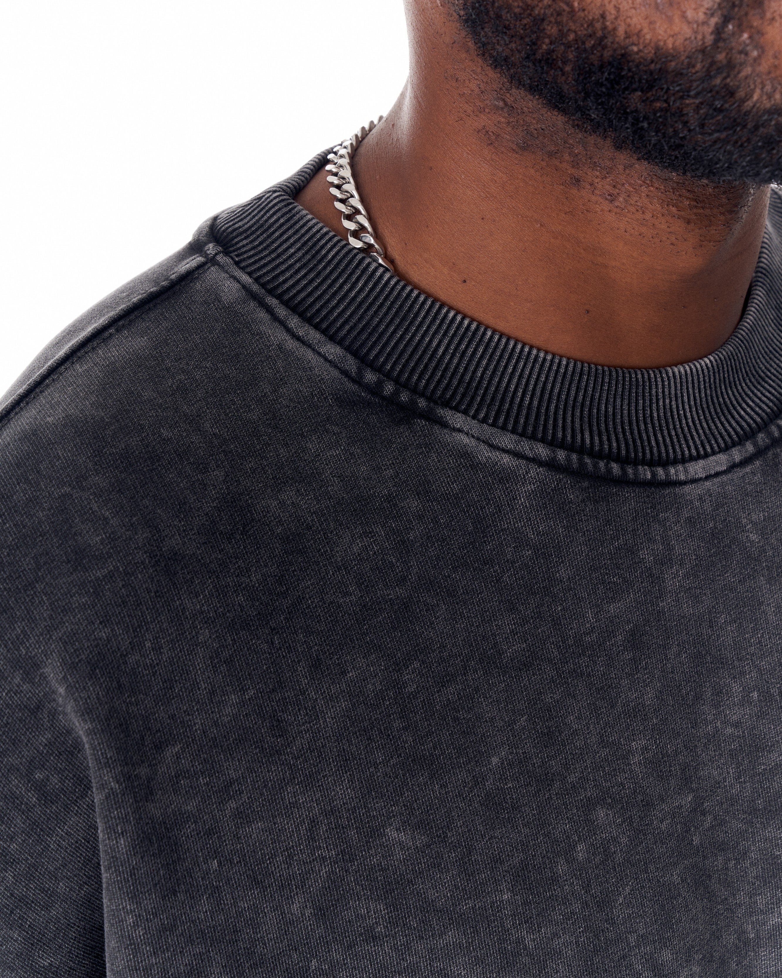 Chándal Oversize Gris Lavado para Hombre | Martin Valen