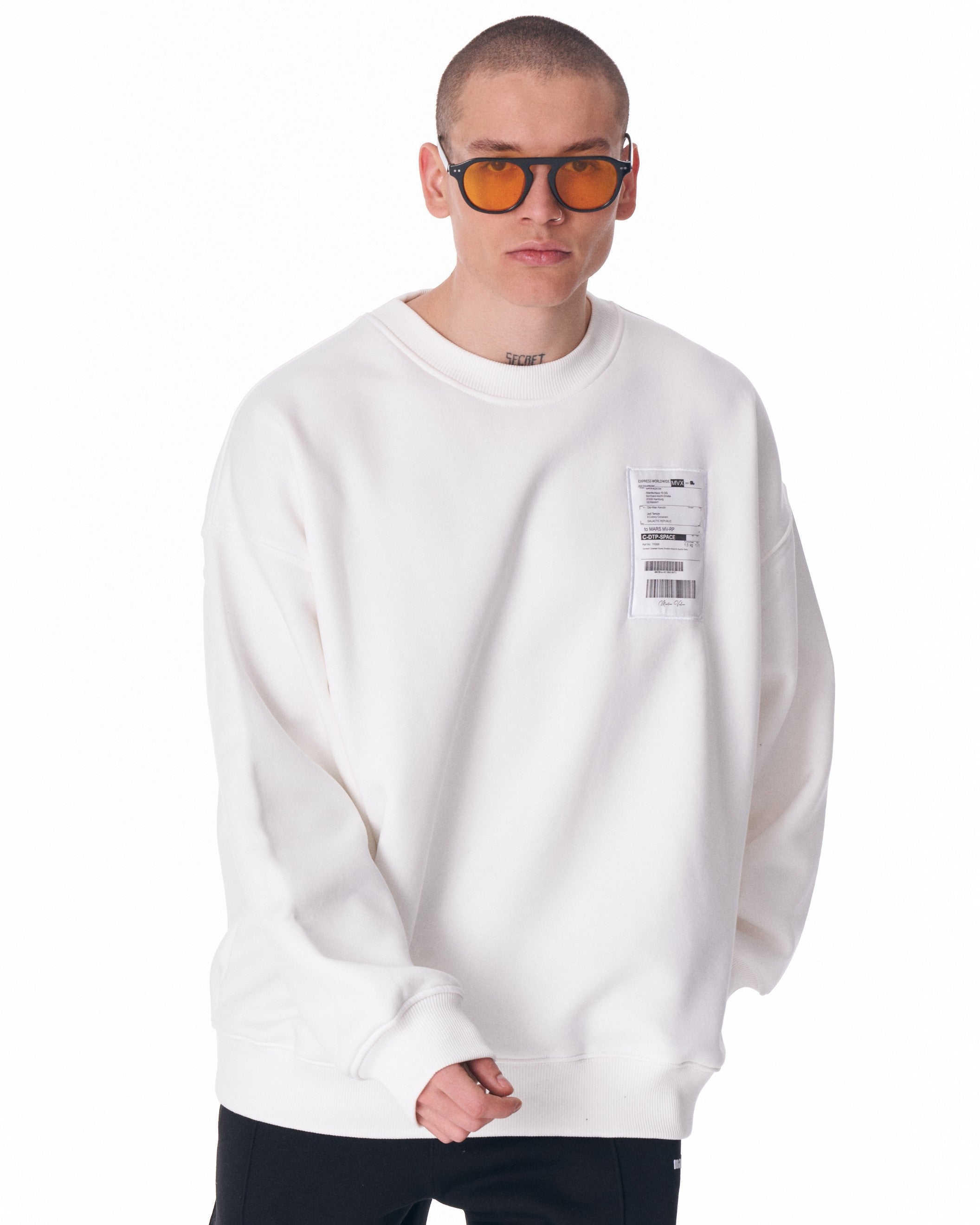 Jedi Delivery Etiquette Weißes Sweatshirt für Herren | MV