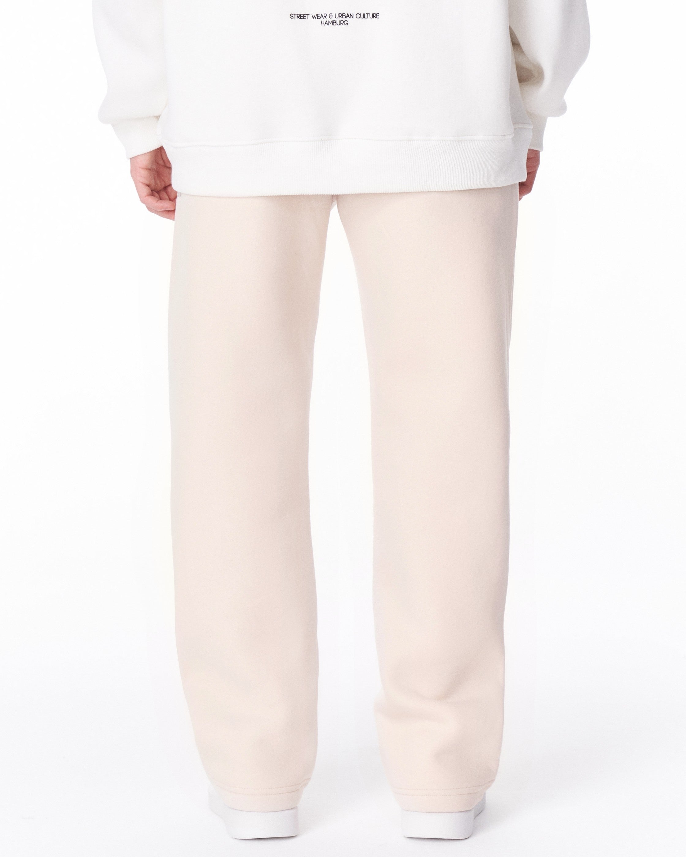 Pantalon de Jogging Crème Ample Oversize Unyieldingness | MV